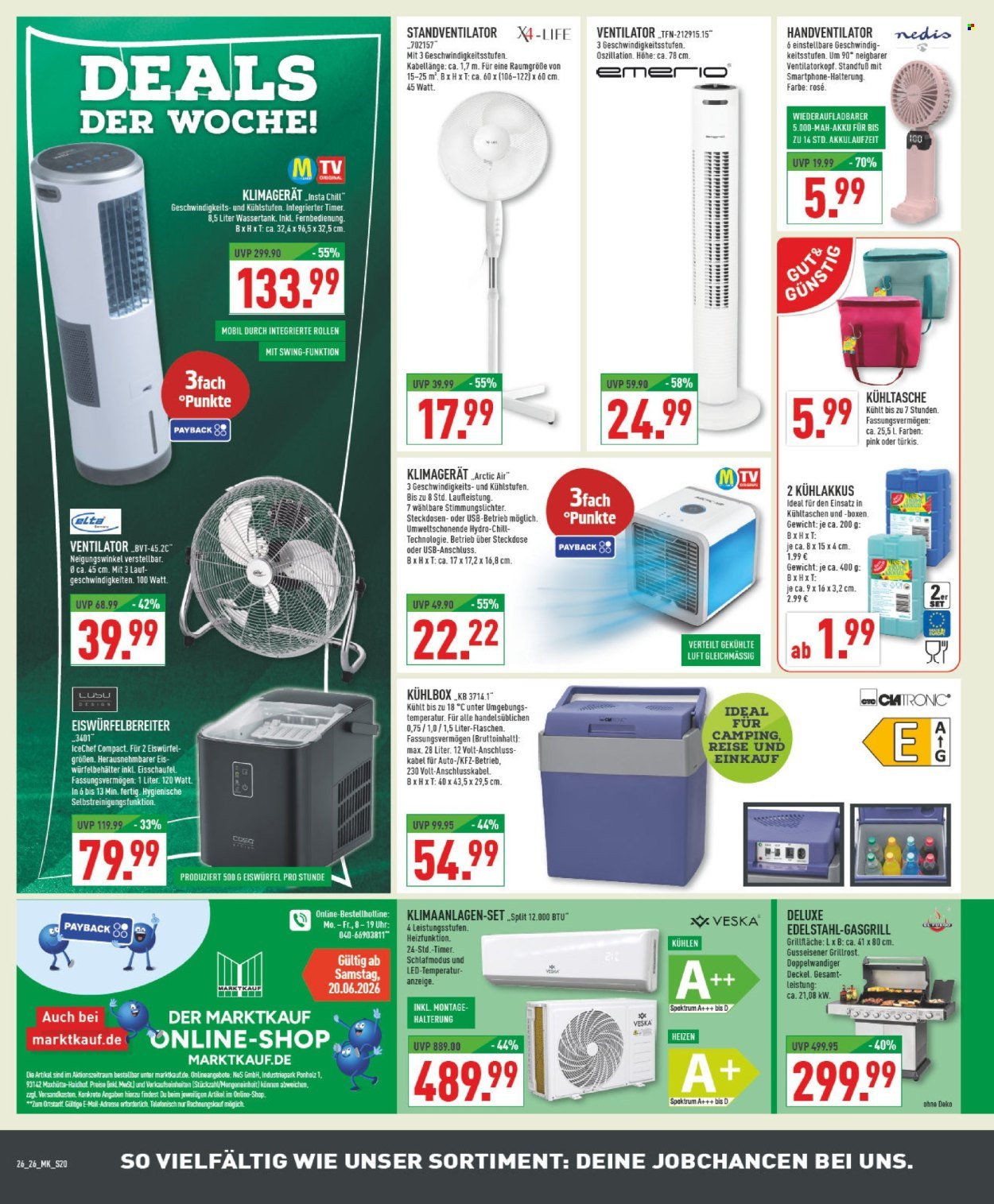MARKTKAUF Prospekt - Ab Montag 22.06.2026