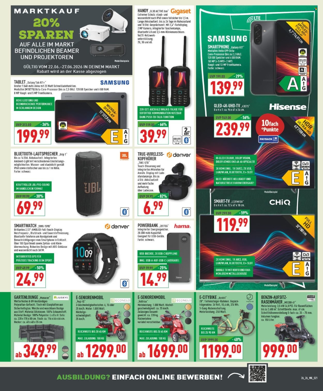 MARKTKAUF Prospekt - Ab Montag 22.06.2026