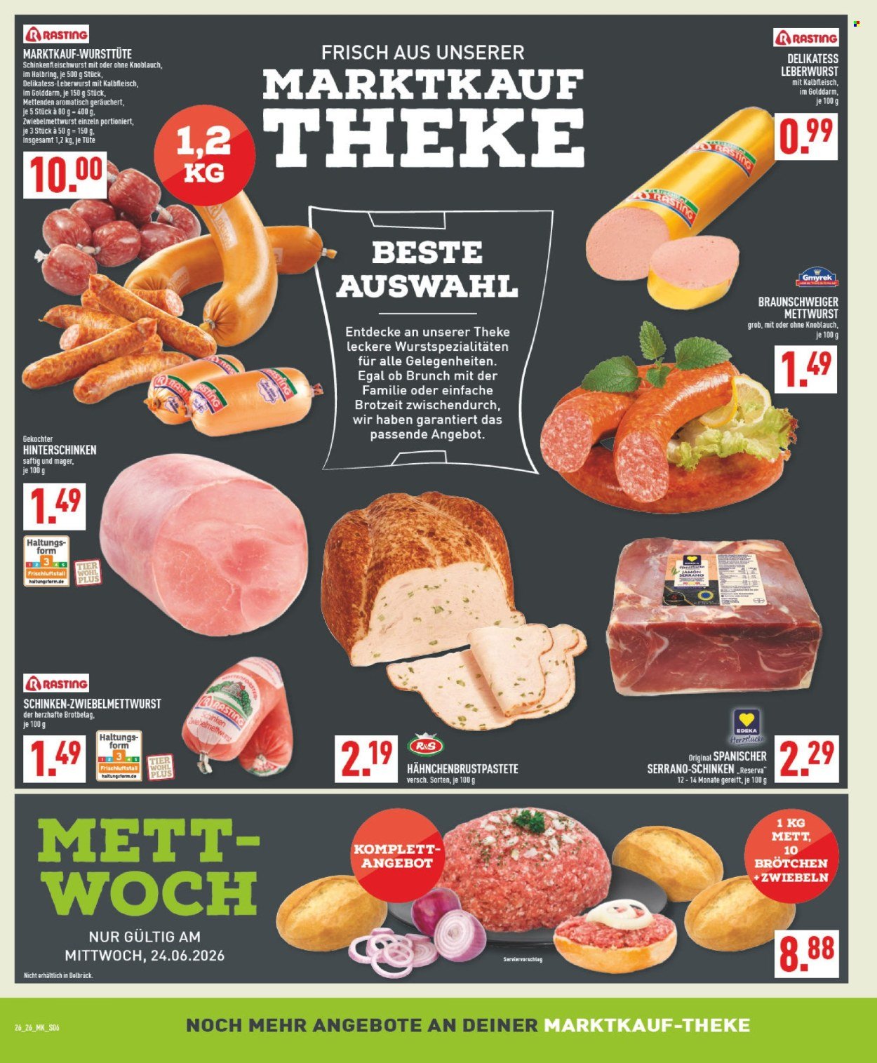 MARKTKAUF Prospekt - Ab Montag 22.06.2026