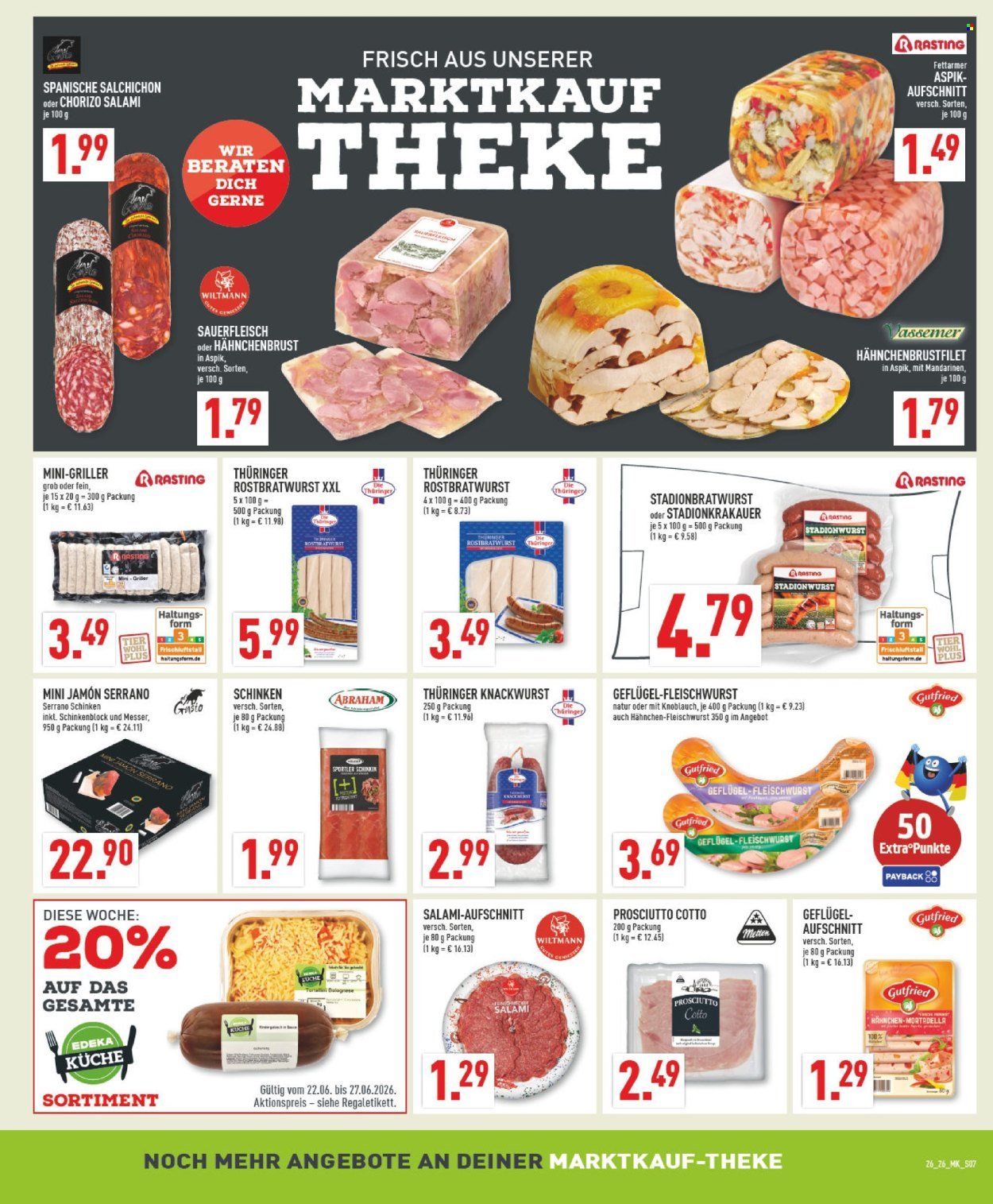 MARKTKAUF Prospekt - Ab Montag 22.06.2026