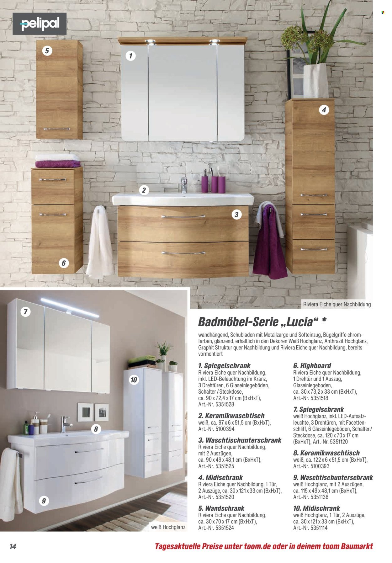 TOOM BAUMARKT Angebote - Bad & Sanitär