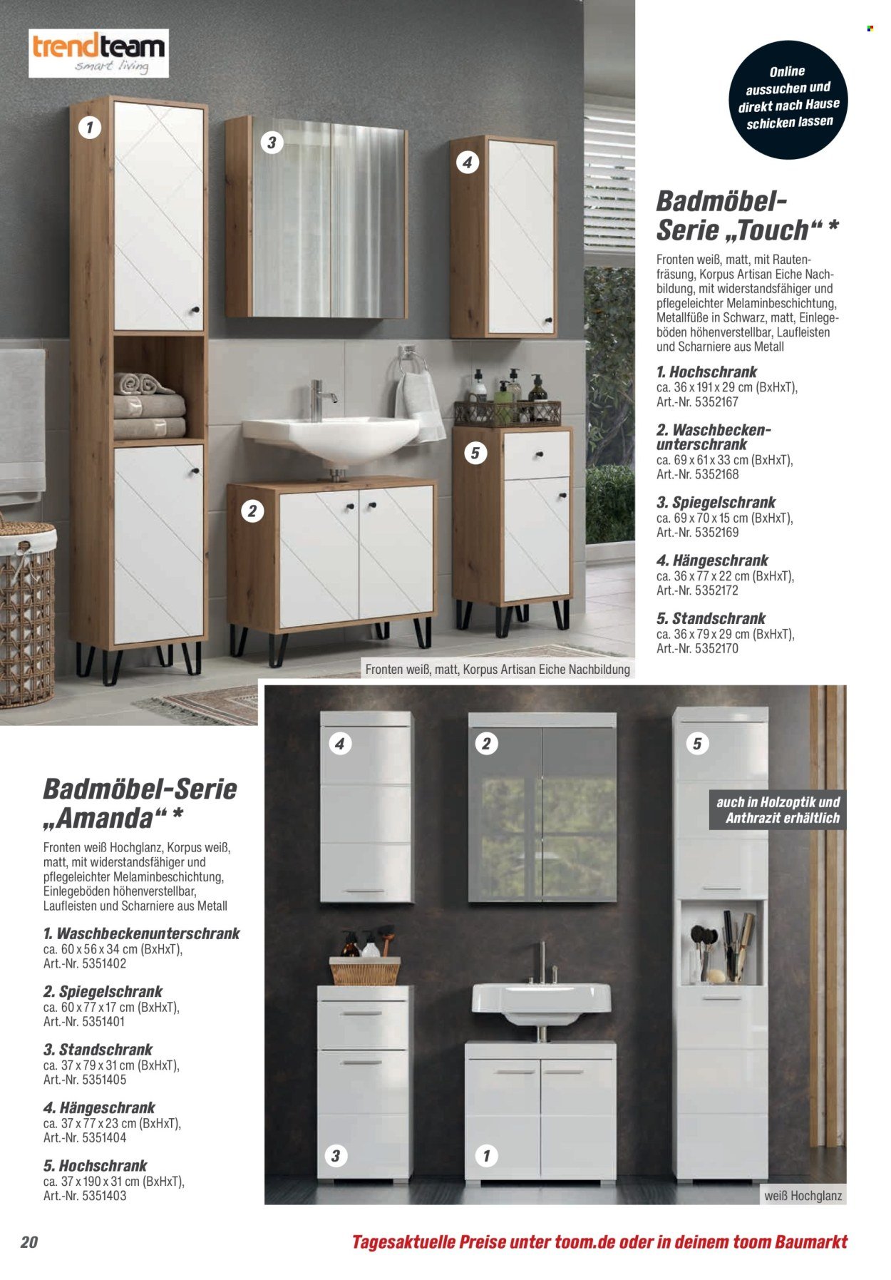 TOOM BAUMARKT Angebote - Bad & Sanitär