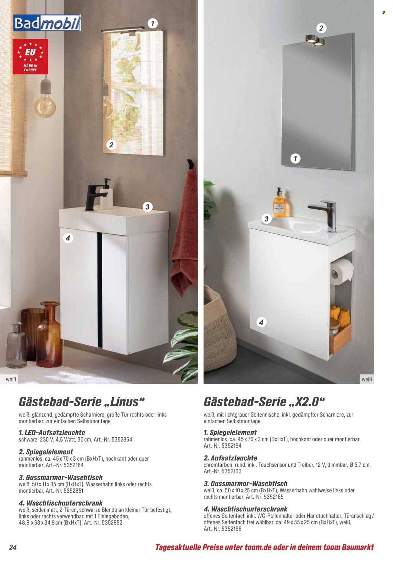 TOOM BAUMARKT Angebote - Bad & Sanitär