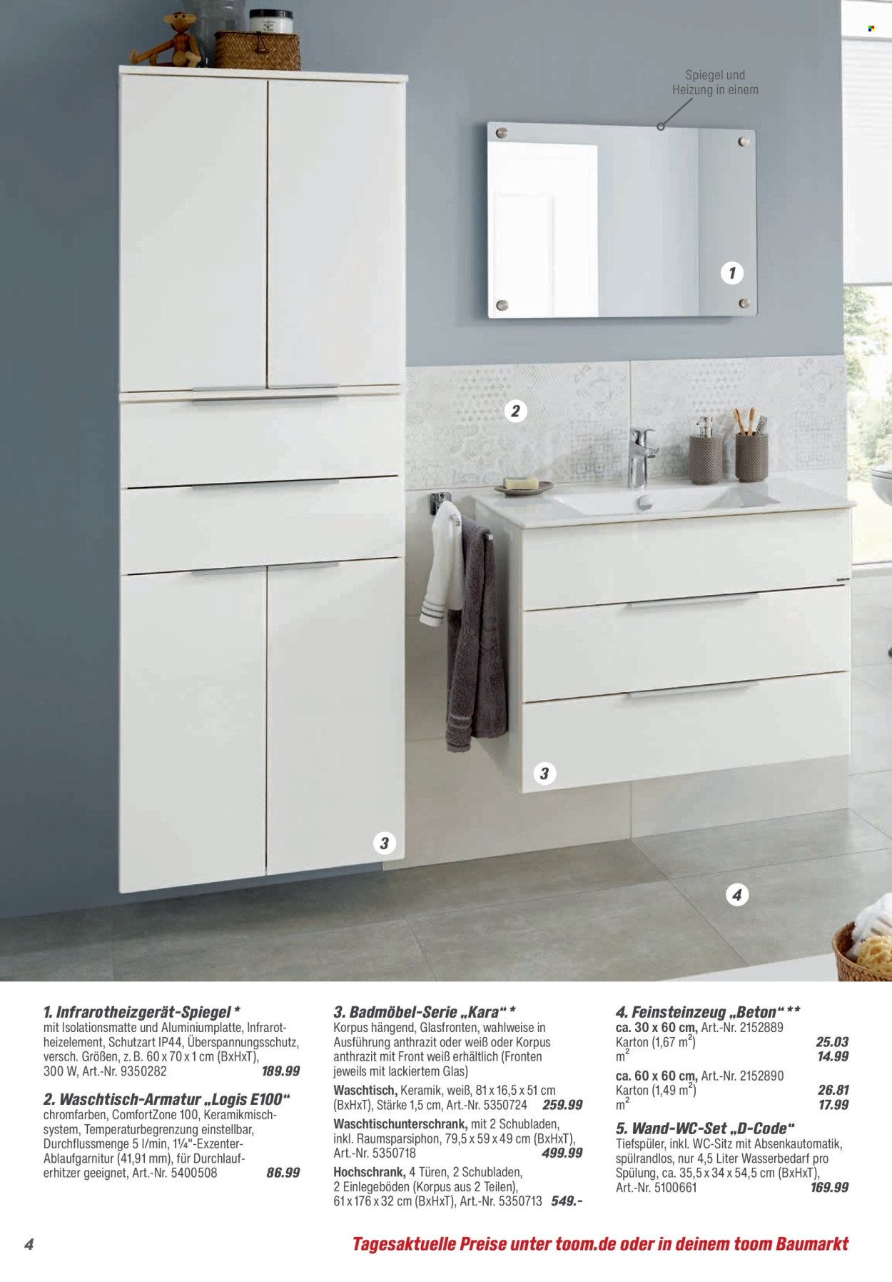 TOOM BAUMARKT Angebote - Bad & Sanitär
