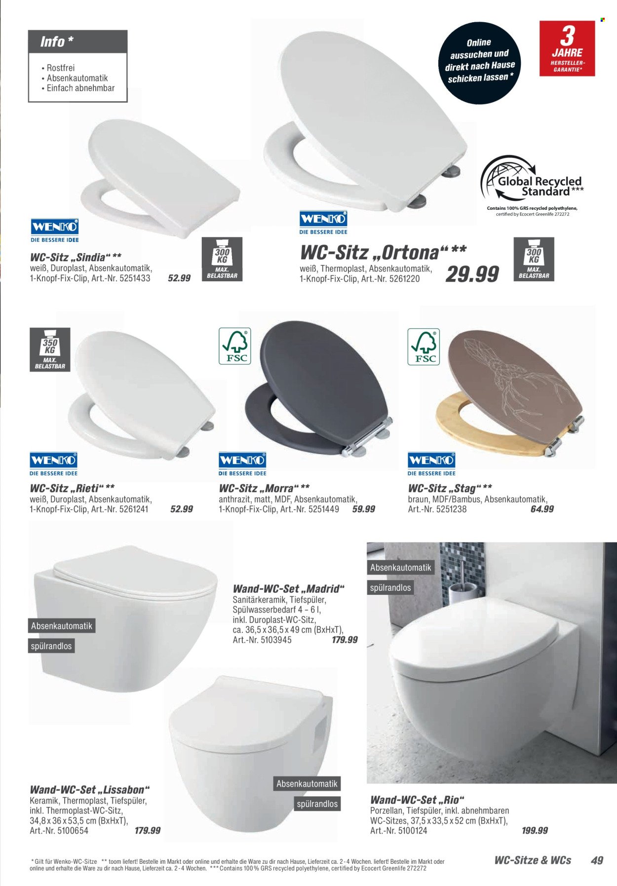 TOOM BAUMARKT Angebote - Bad & Sanitär