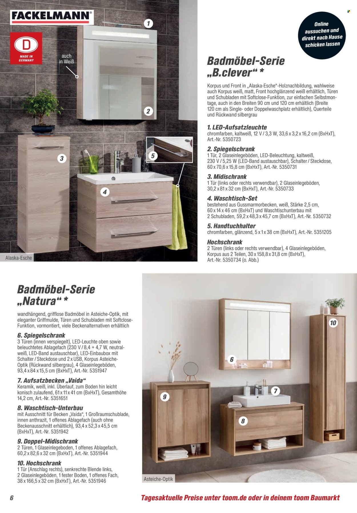 TOOM BAUMARKT Angebote - Bad & Sanitär