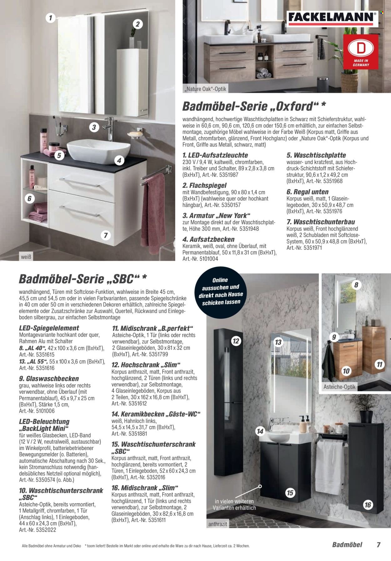 TOOM BAUMARKT Angebote - Bad & Sanitär