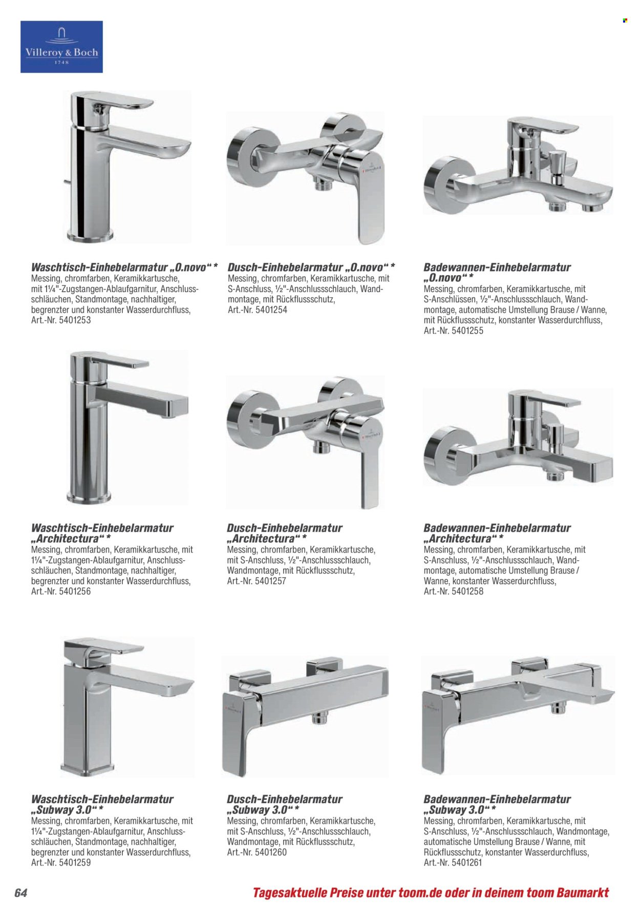 TOOM BAUMARKT Angebote - Bad & Sanitär
