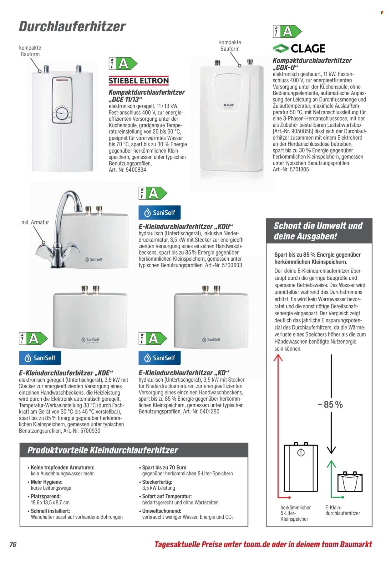 TOOM BAUMARKT Angebote - Bad & Sanitär