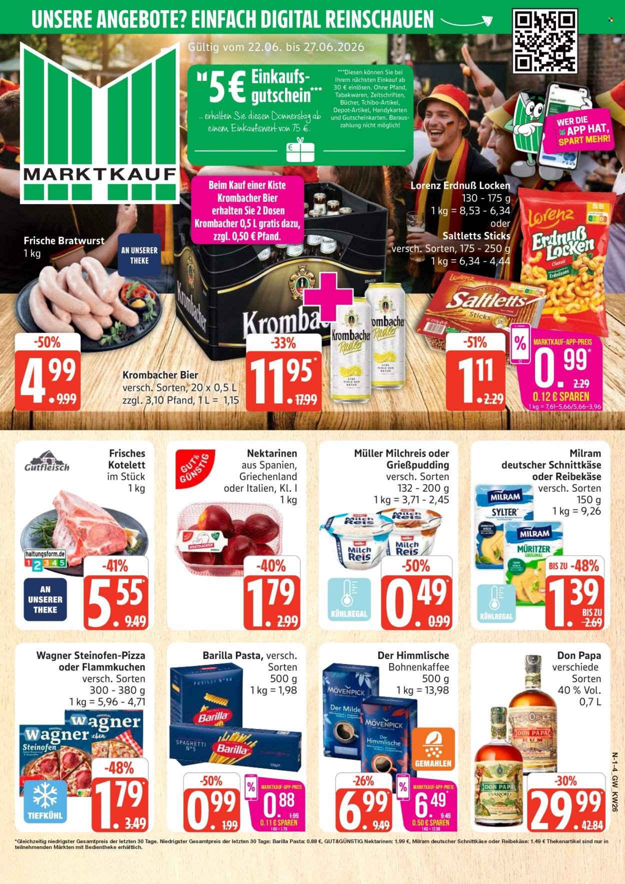 MARKTKAUF Prospekt - Ab Montag 22.06.2026