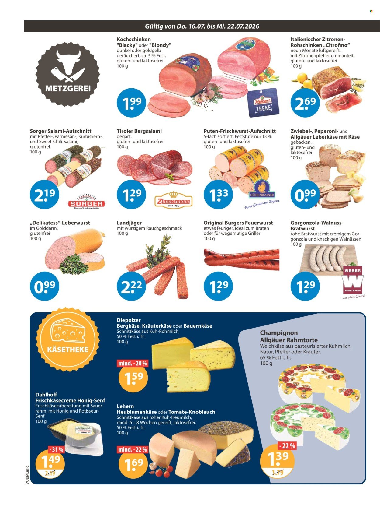 V-MARKT Prospekt - Ab Donnerstag 16.07.2026
