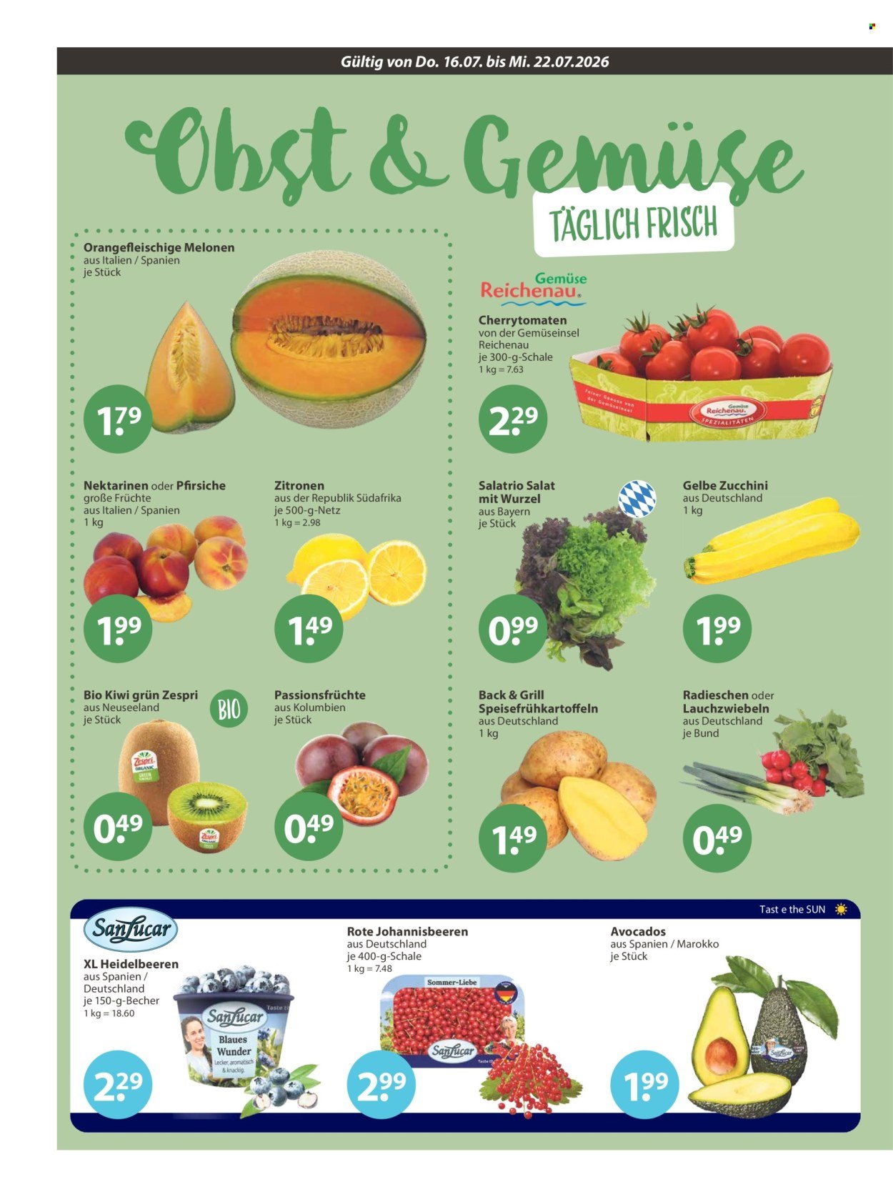 V-MARKT Prospekt - Ab Donnerstag 16.07.2026