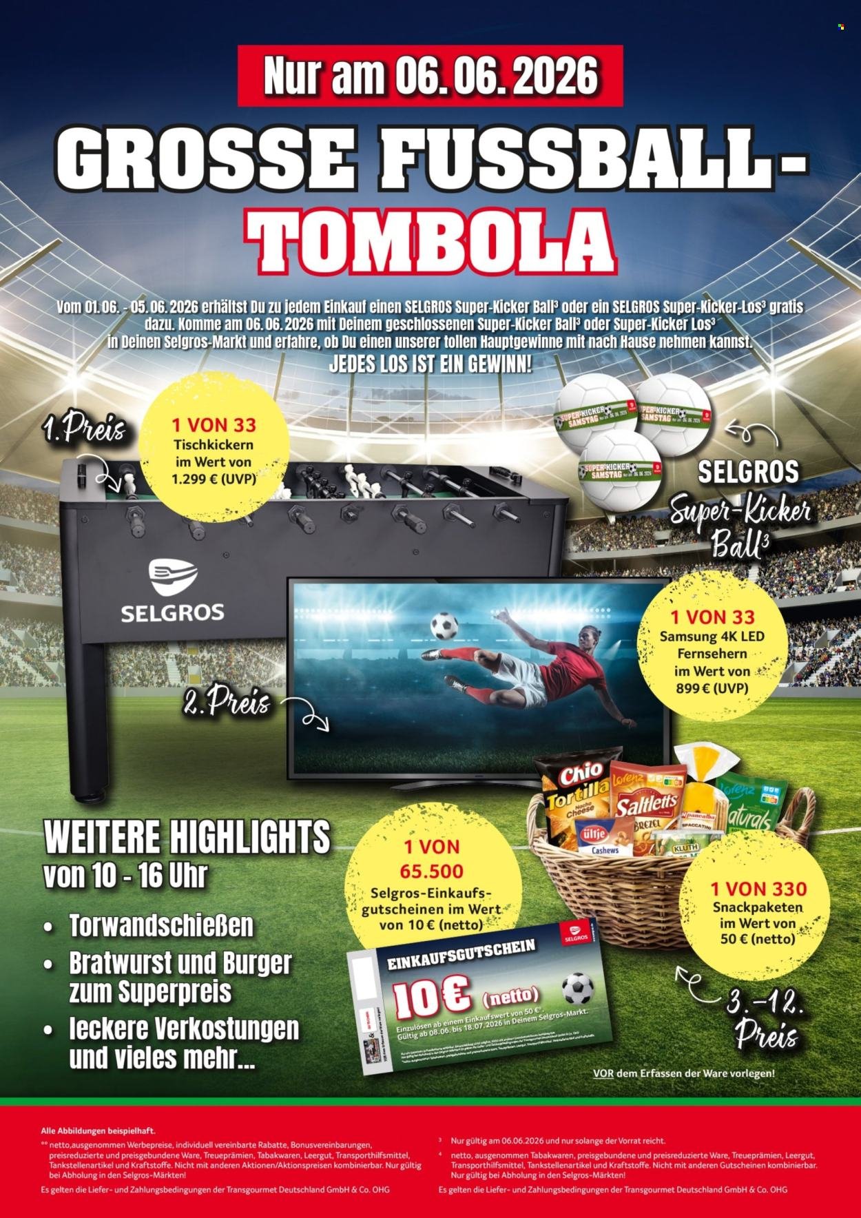SELGROS Prospekt - Super-Kicker-Samstag
