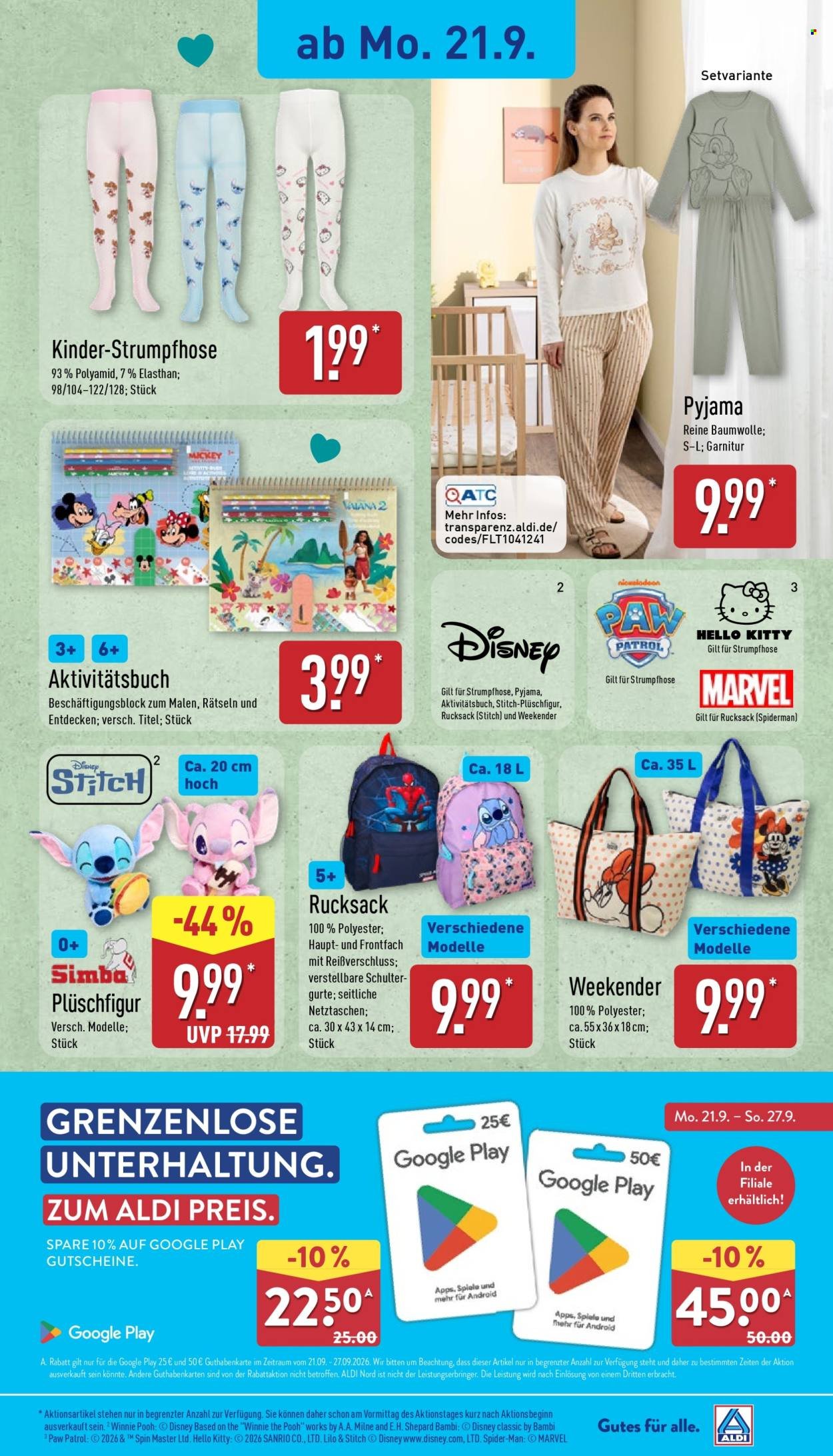 ALDI NORD Prospekt - Ab Montag 21.09.2026