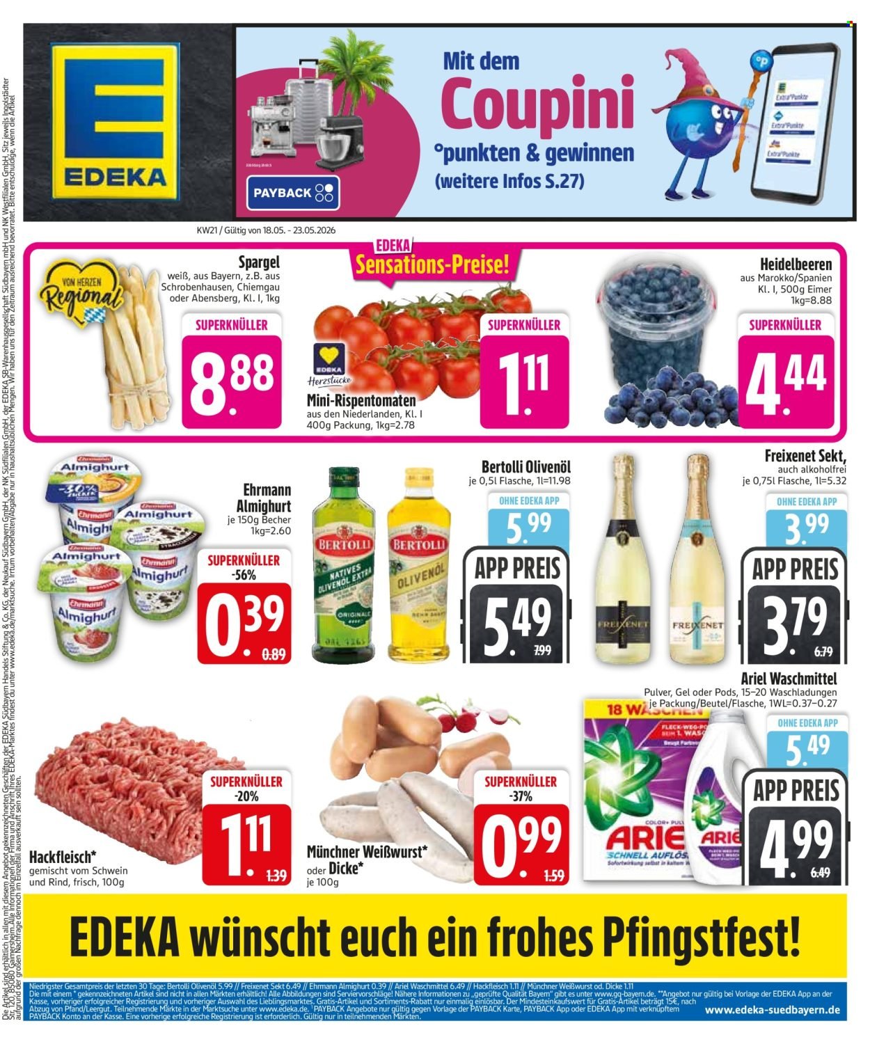 EDEKA Prospekt - Ab Montag 18.05.2026