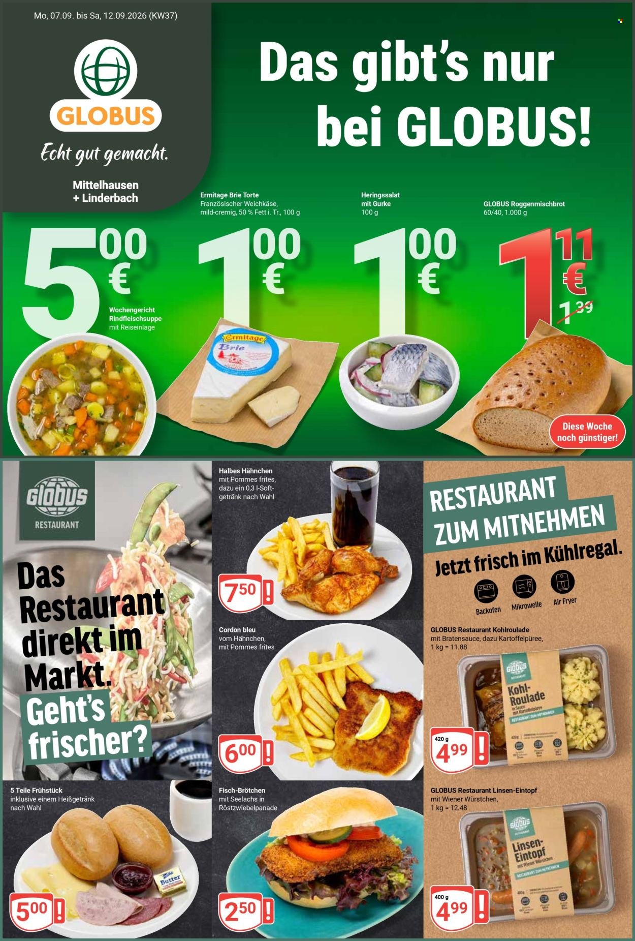 GLOBUS Prospekt - Ab Montag 7.09.2026