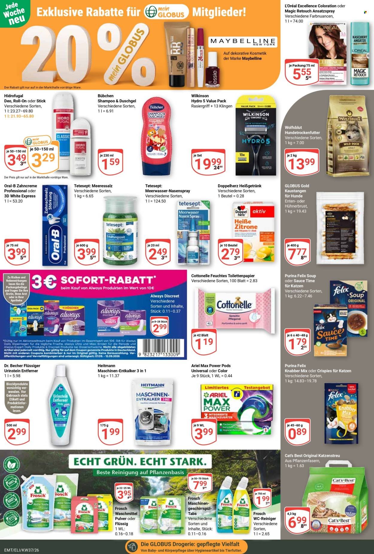 GLOBUS Prospekt - Ab Montag 7.09.2026