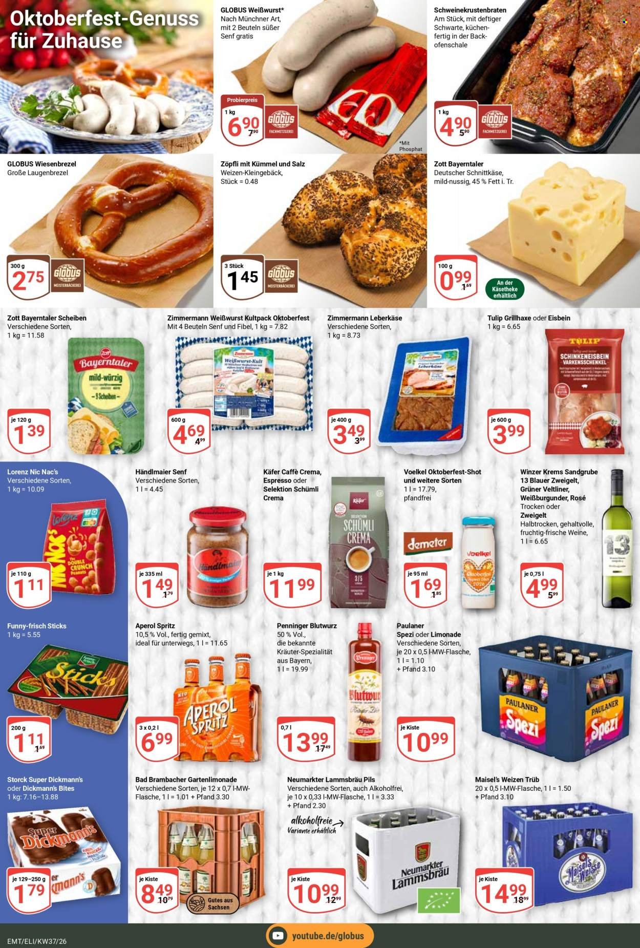 GLOBUS Prospekt - Ab Montag 7.09.2026