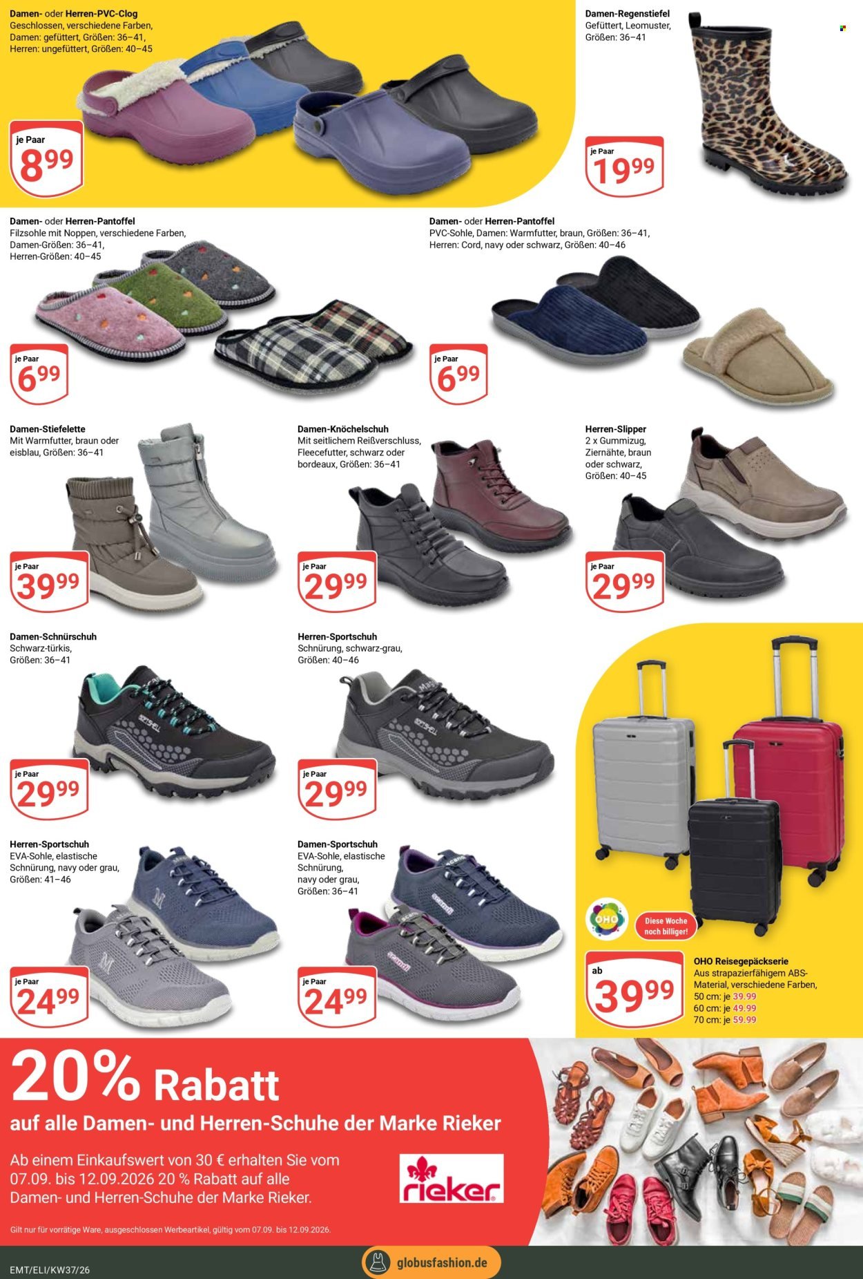 GLOBUS Prospekt - Ab Montag 7.09.2026