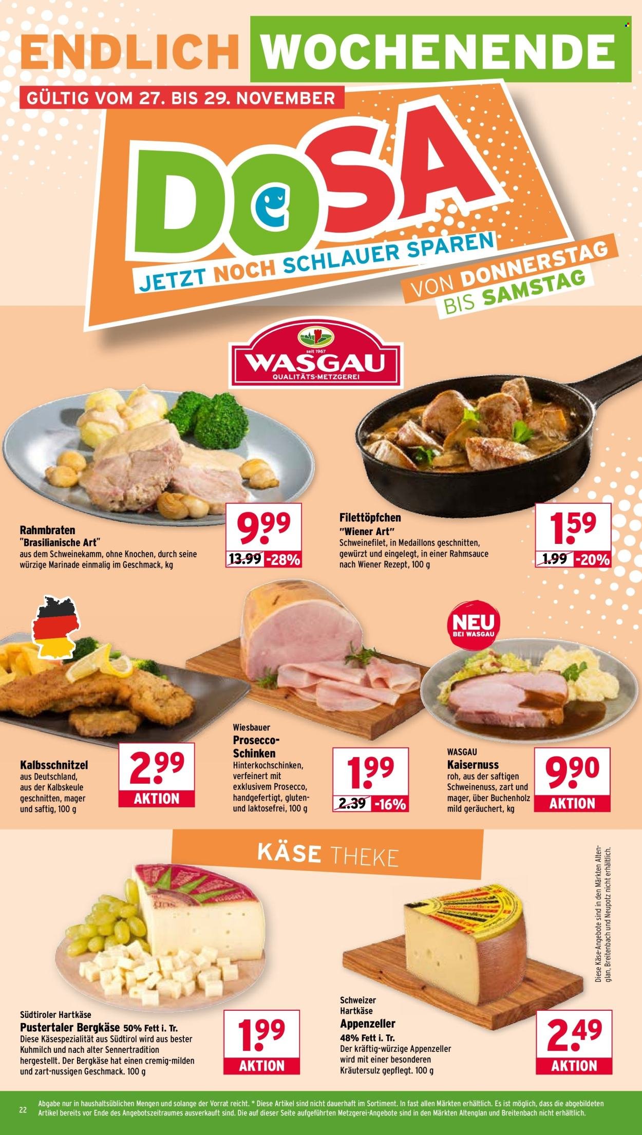 WASGAU Prospekt - Ab Montag 24.11.2025