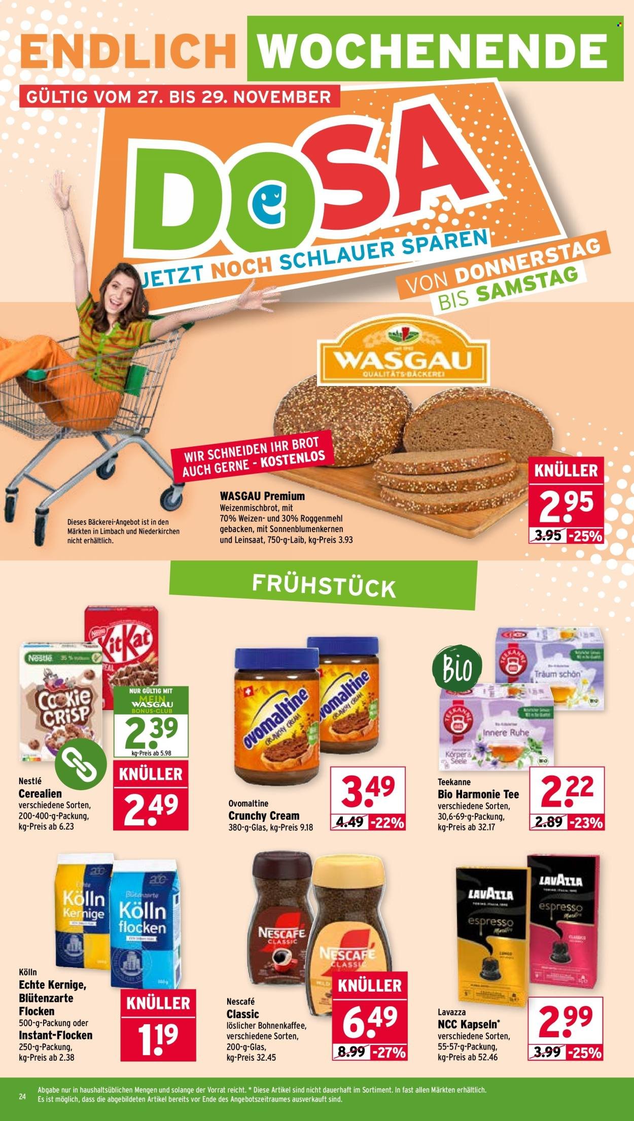 WASGAU Prospekt - Ab Montag 24.11.2025