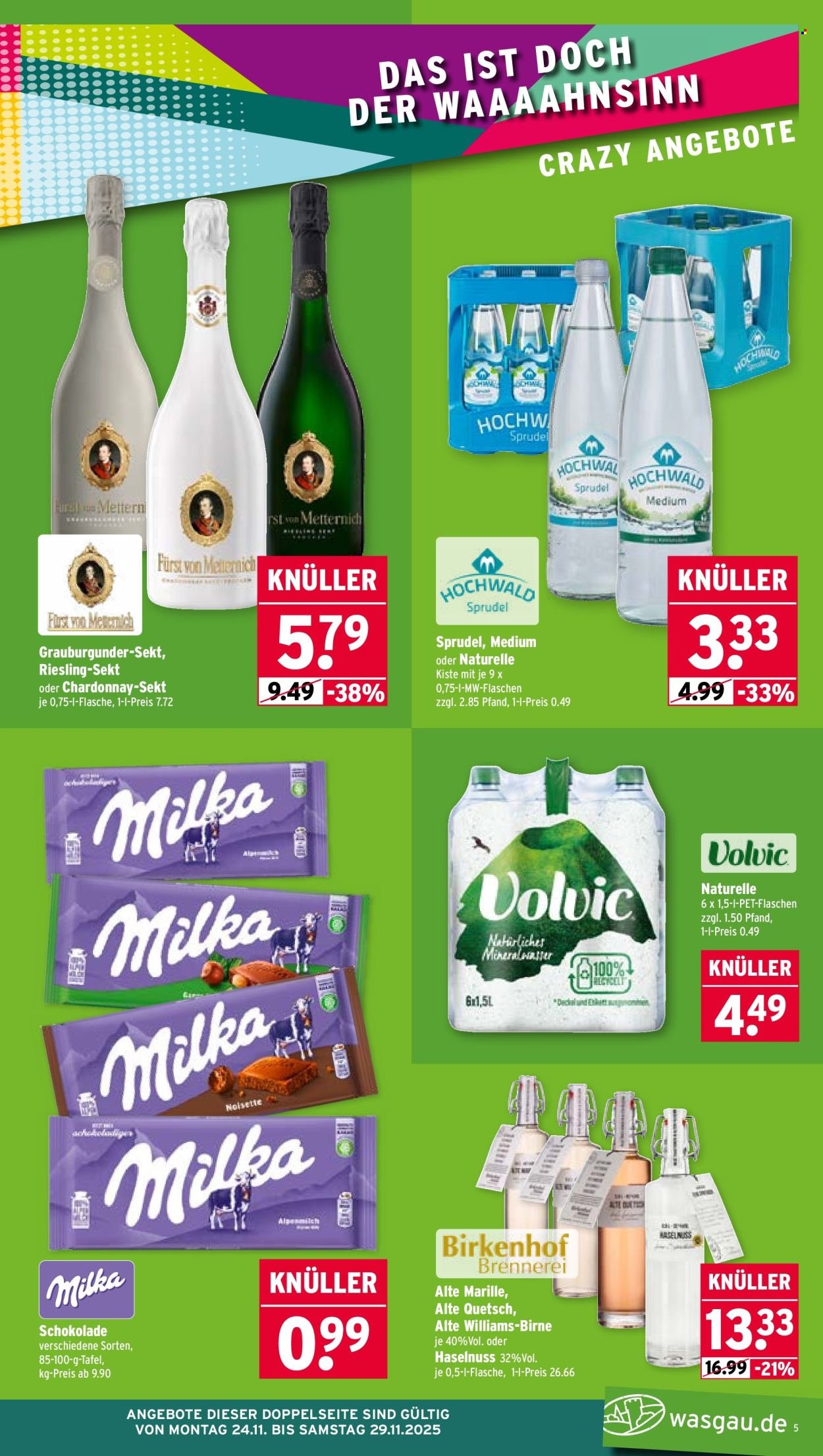 WASGAU Prospekt - Ab Montag 24.11.2025