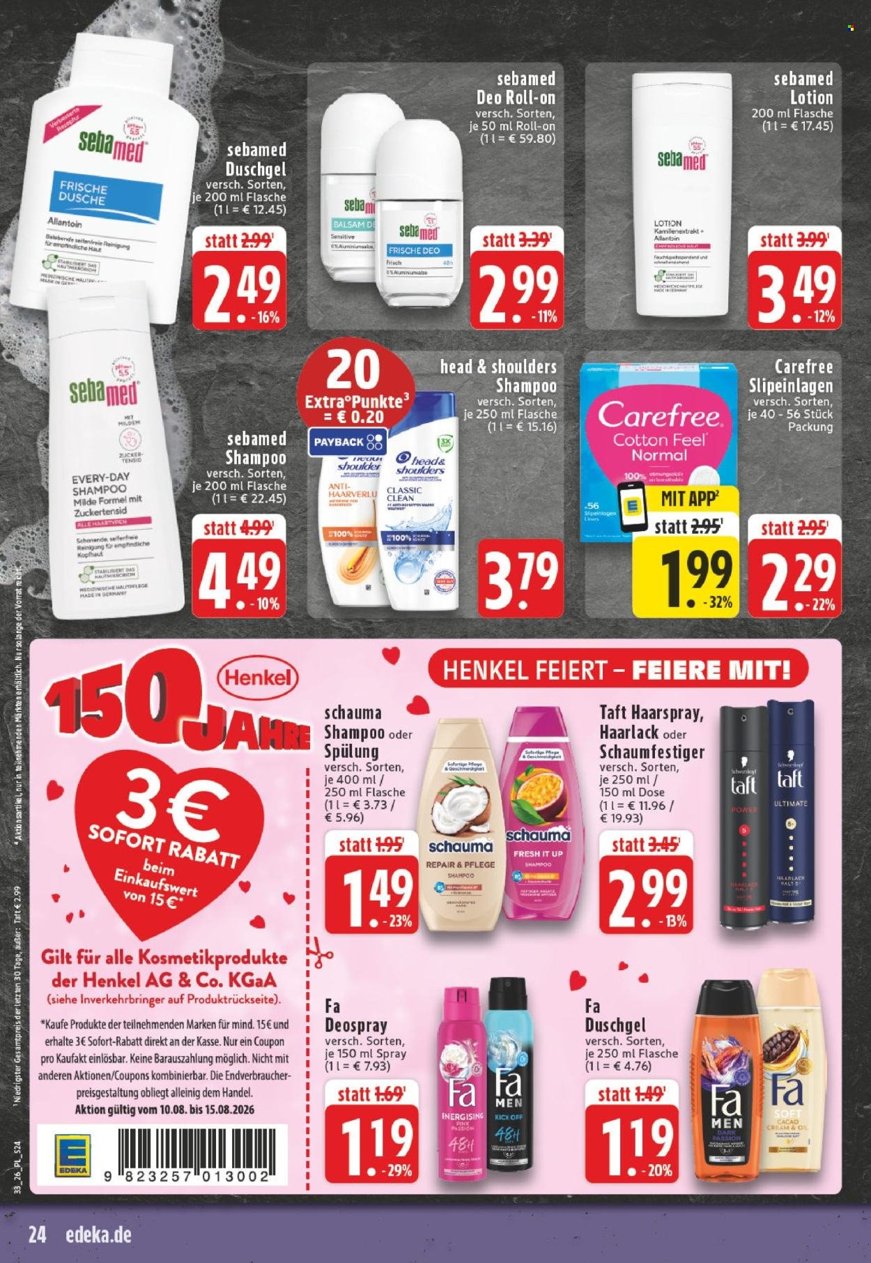 EDEKA Prospekt - Ab Montag 10.08.2026
