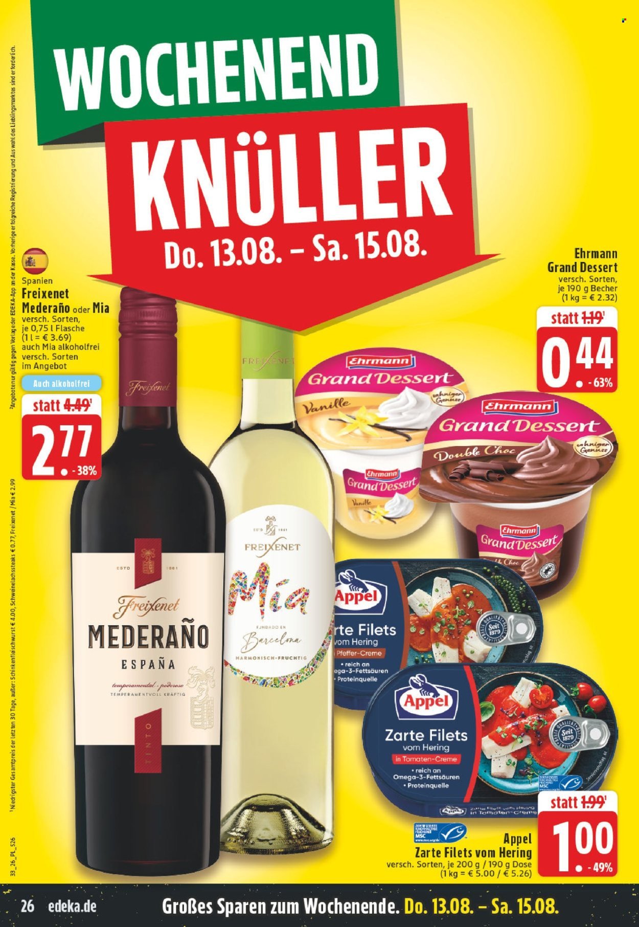 EDEKA Prospekt - Ab Montag 10.08.2026