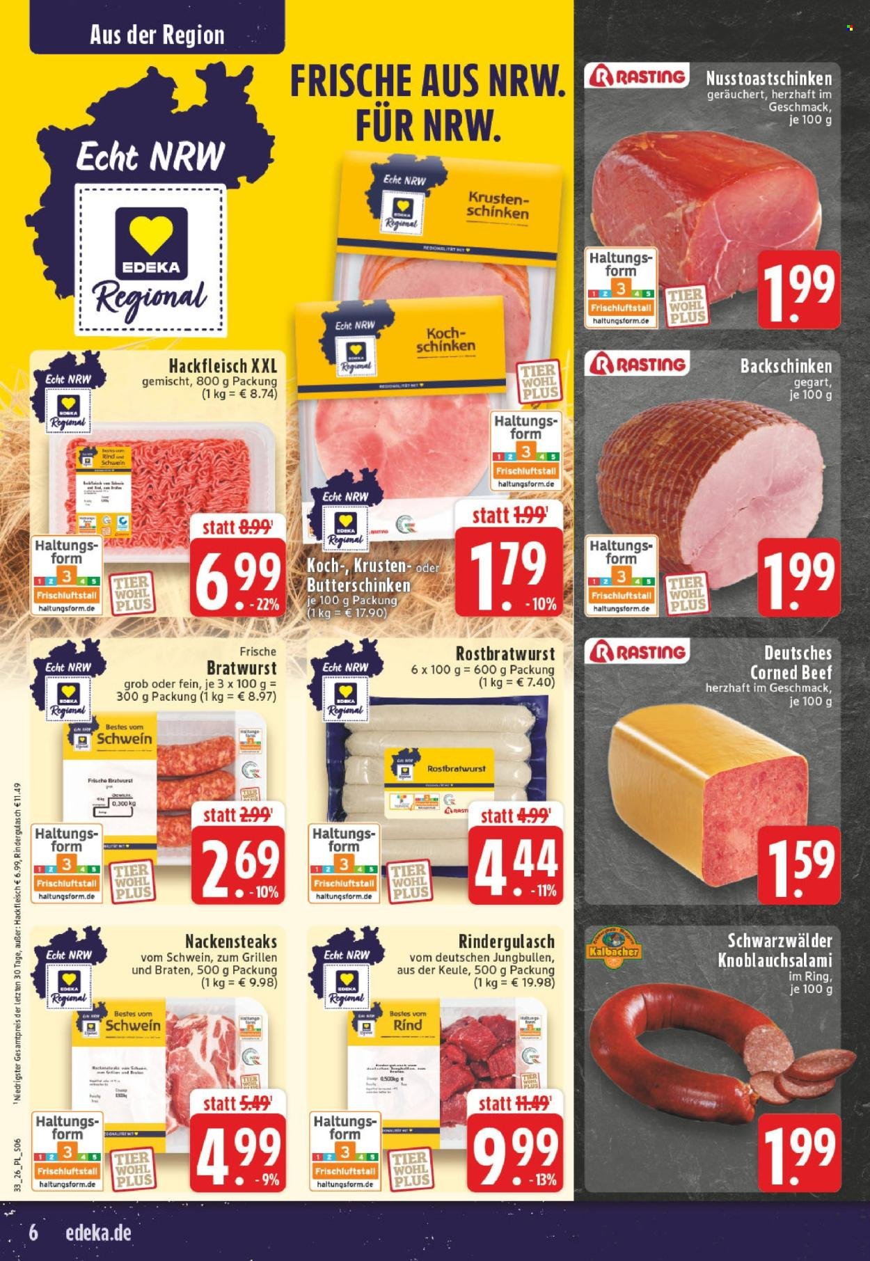EDEKA Prospekt - Ab Montag 10.08.2026