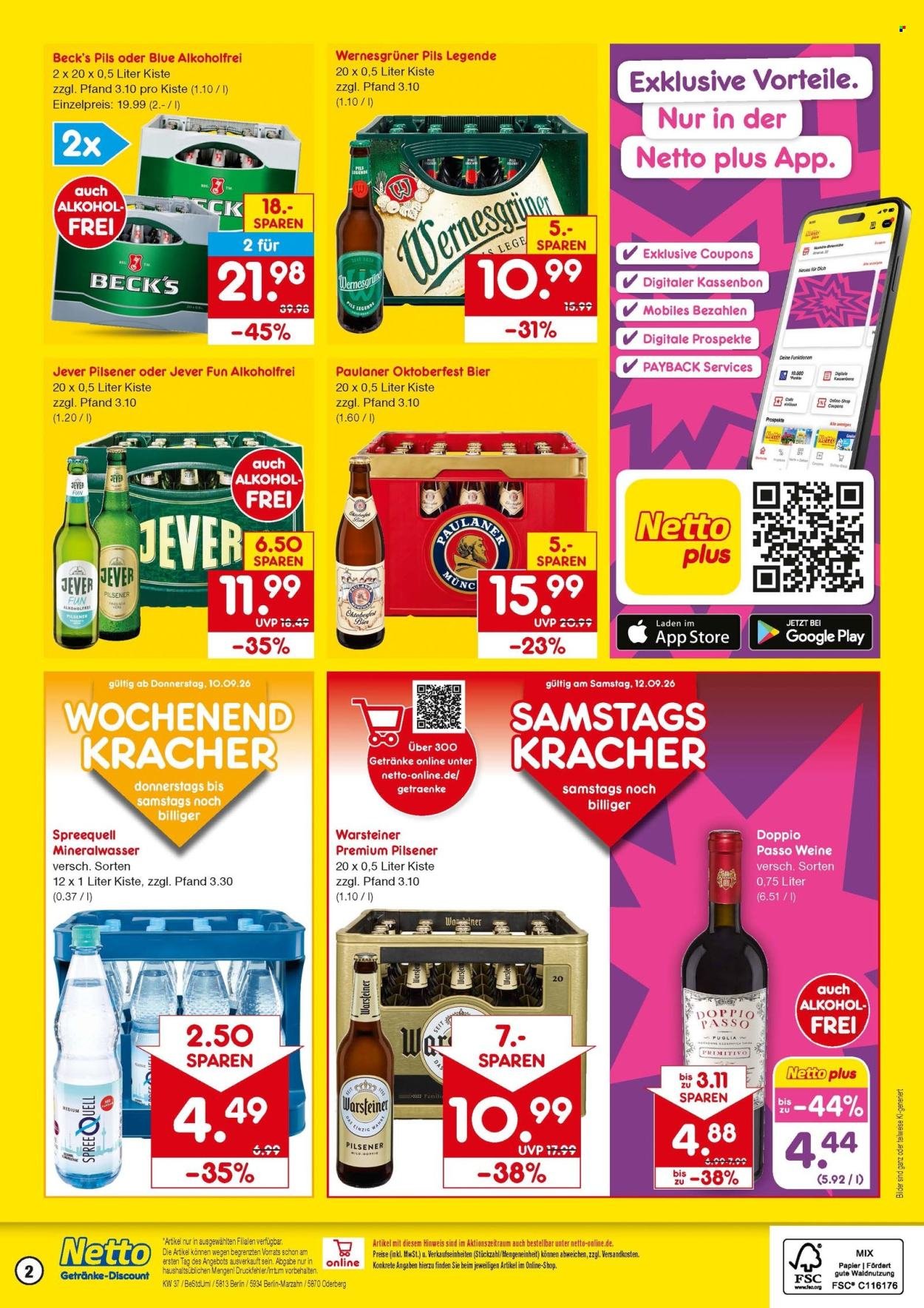 NETTO MARKEN-DISCOUNT Prospekt - Getränkemarkt