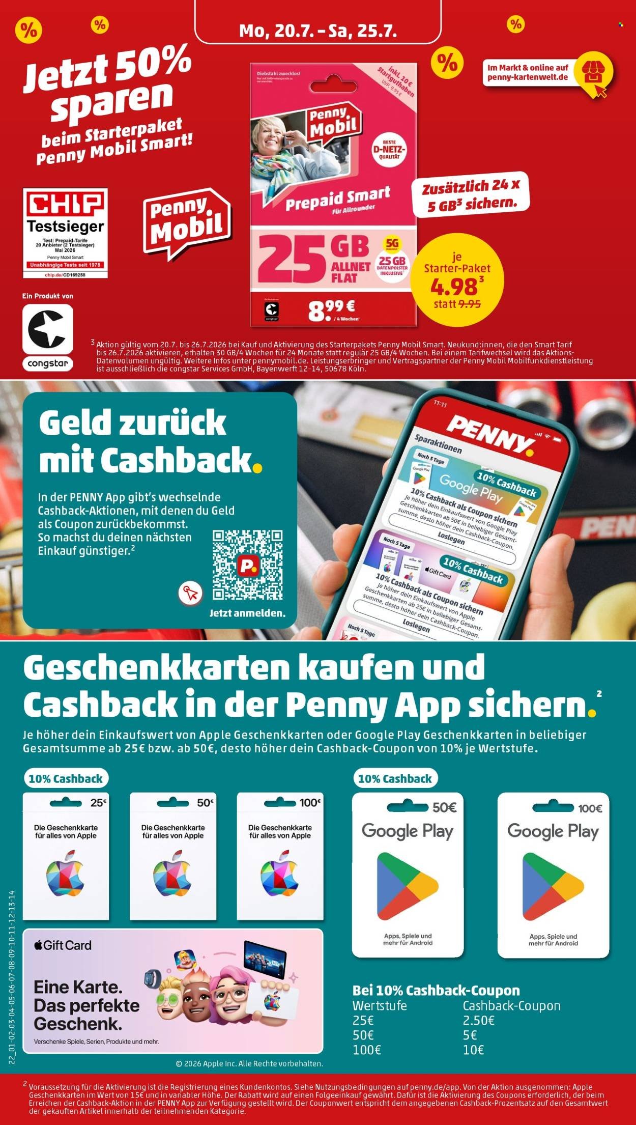 PENNY Prospekt - Ab Montag 20.07.2026