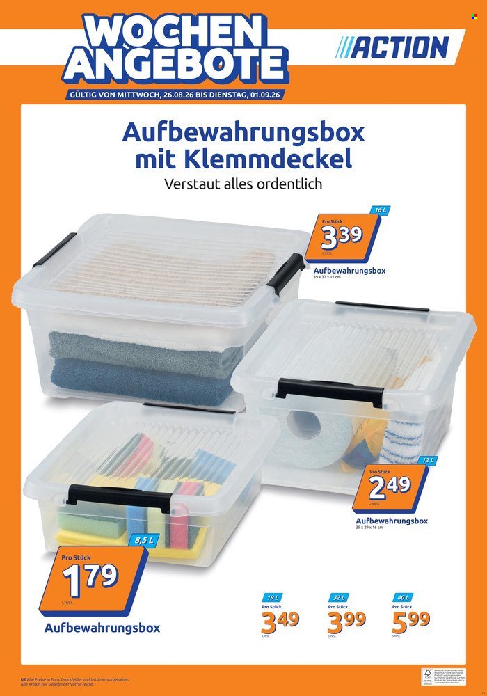ACTION Prospekt - Ab Mittwoch 26.08.2026