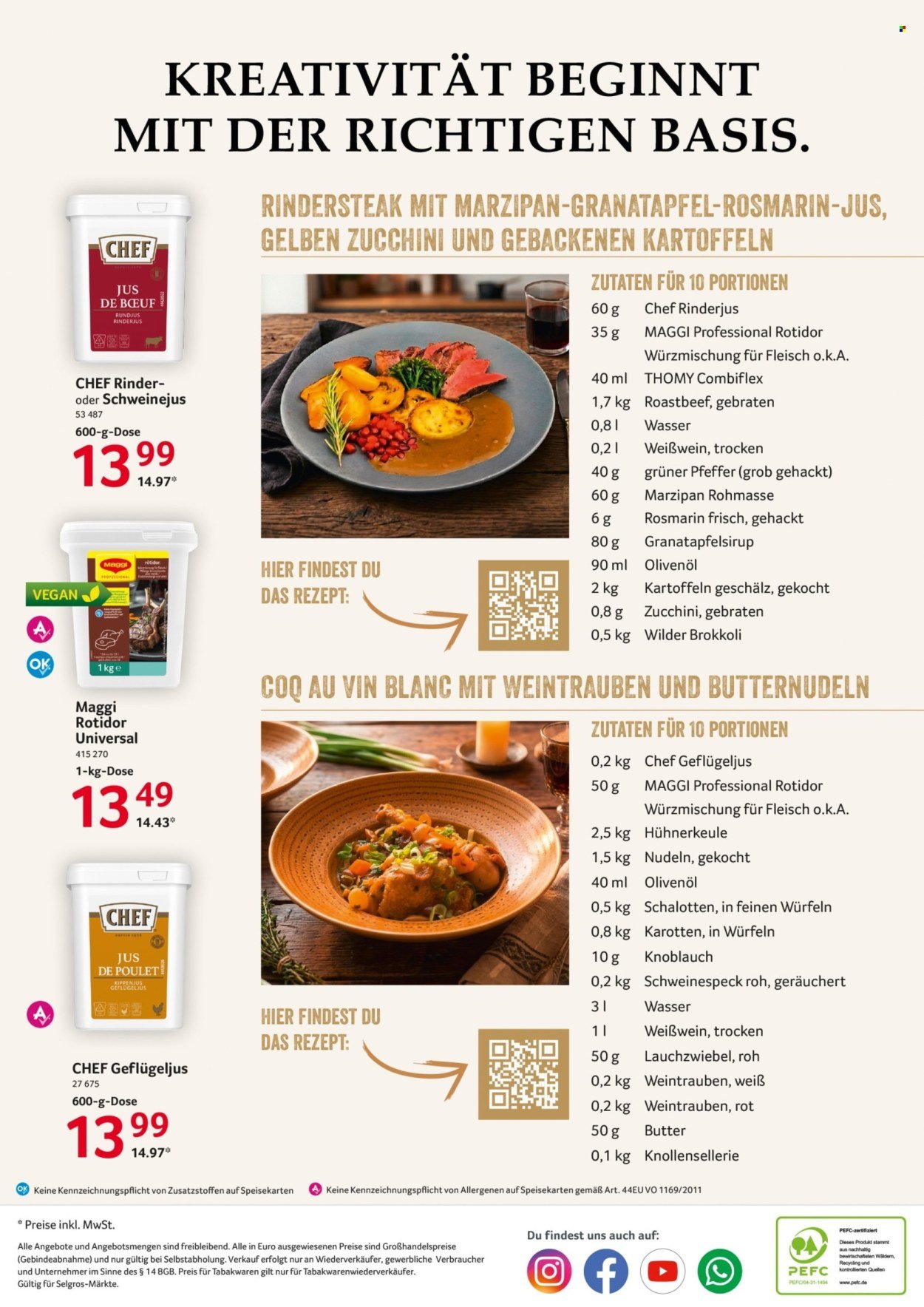 SELGROS Prospekt - Gastronomie