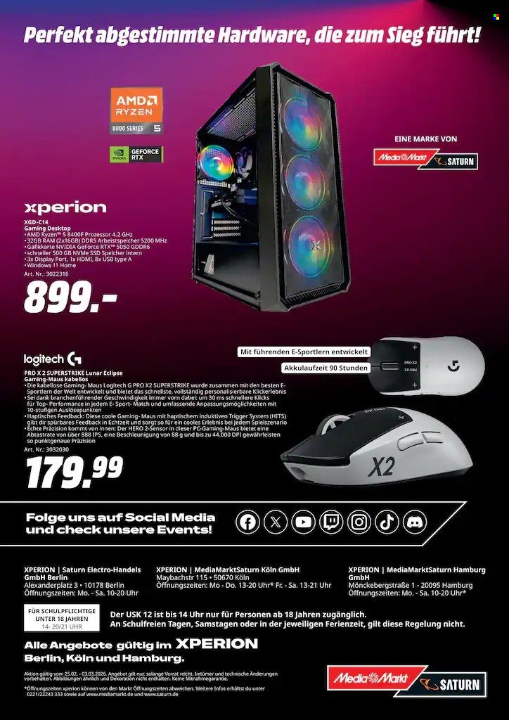 SATURN Prospekt - Ab Mittwoch 25.02.2026 (2026-02-25 - 2026-03-03)