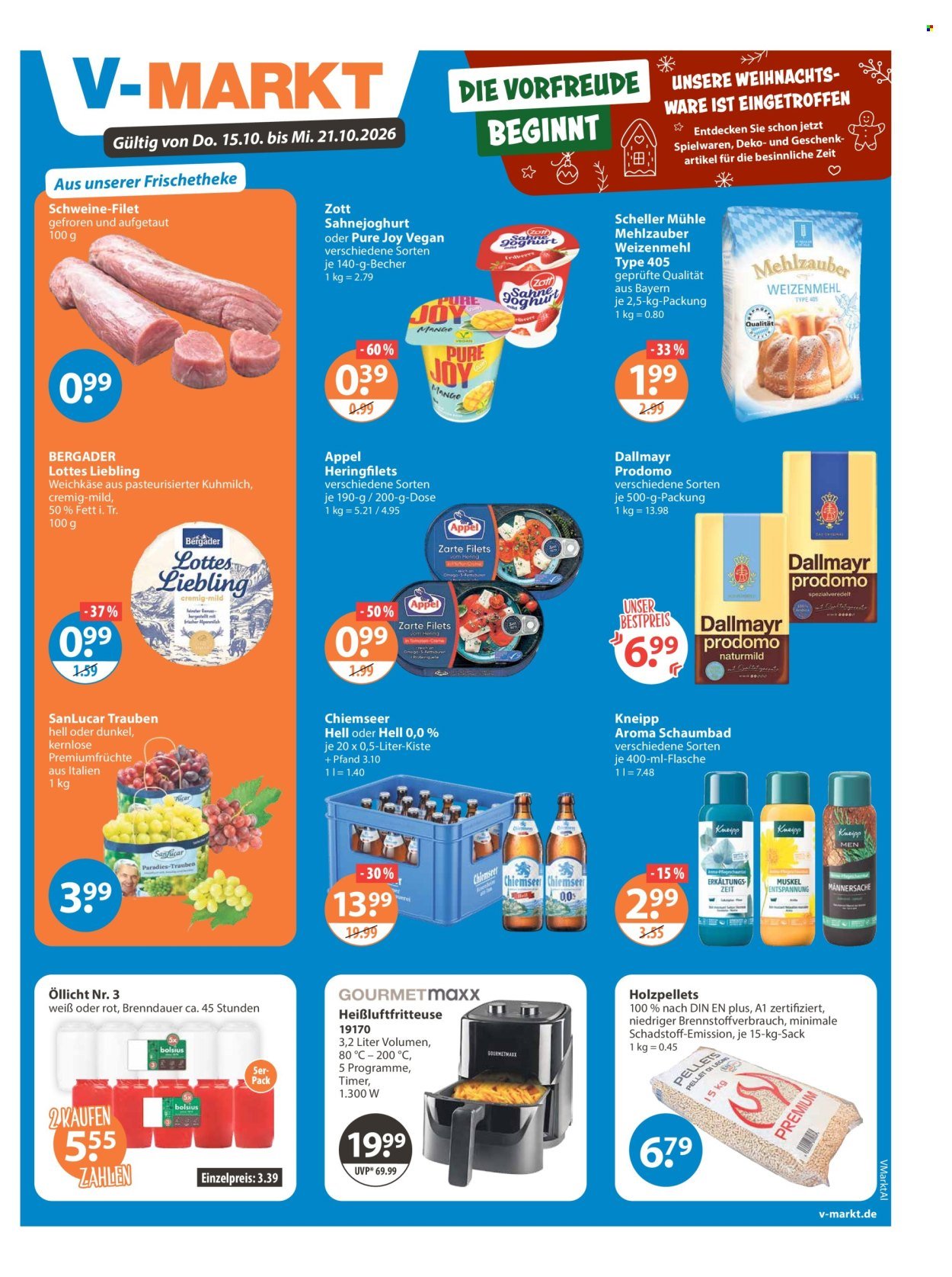 V-MARKT Prospekt - Ab Donnerstag 15.10.2026