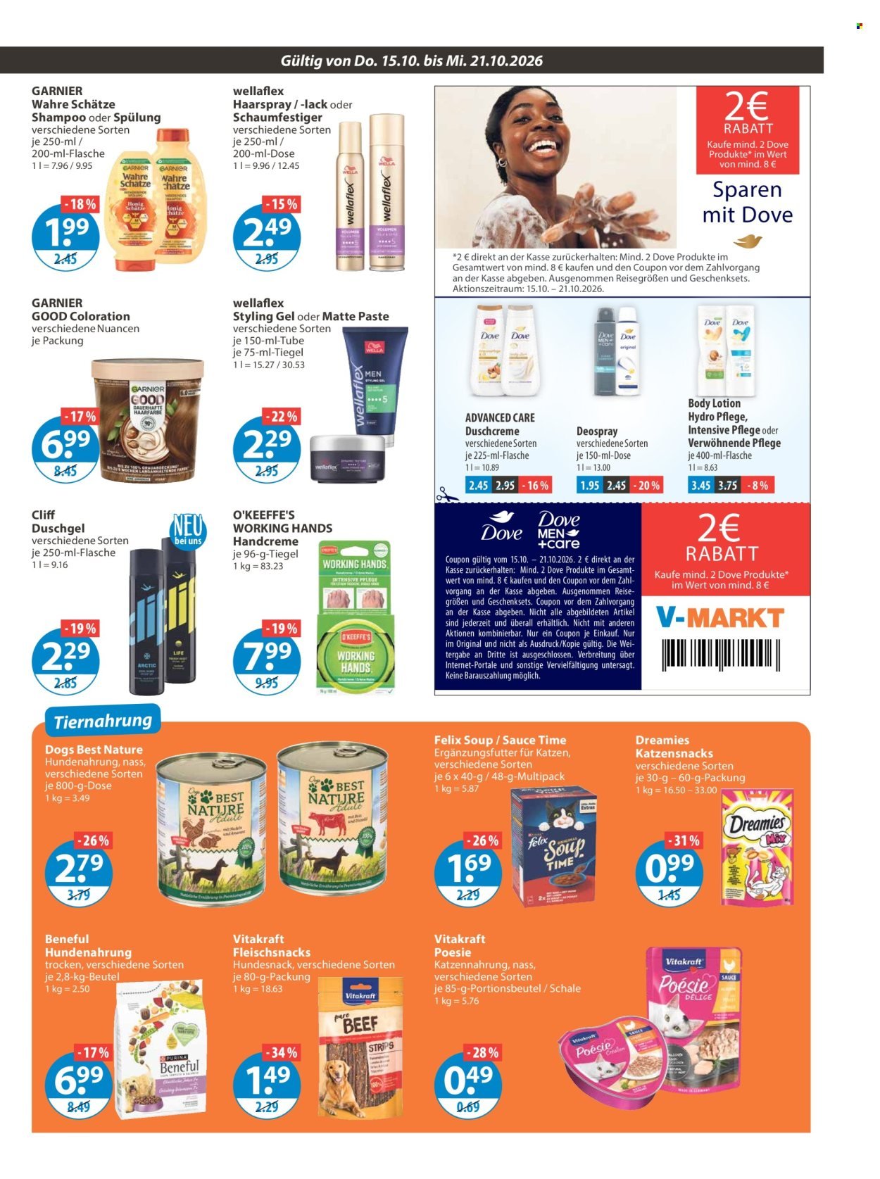 V-MARKT Prospekt - Ab Donnerstag 15.10.2026