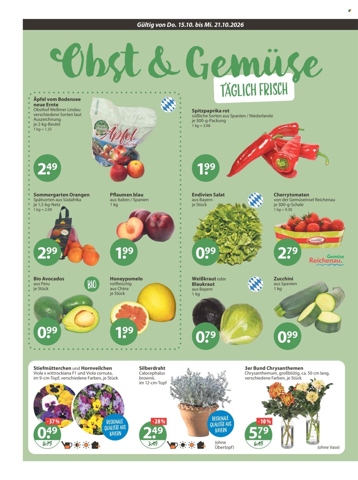V-MARKT Prospekt - Ab Donnerstag 15.10.2026