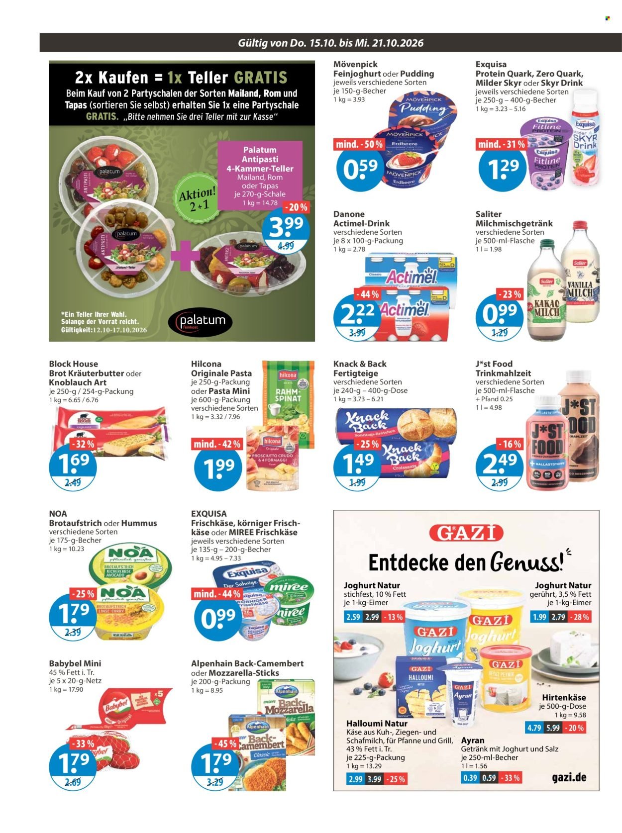 V-MARKT Prospekt - Ab Donnerstag 15.10.2026