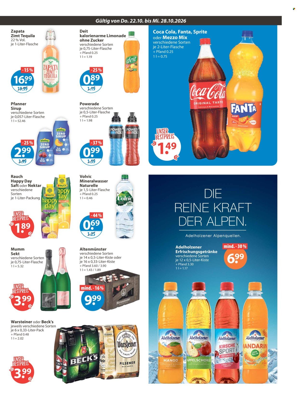 V-MARKT Prospekt - Ab Donnerstag 22.10.2026