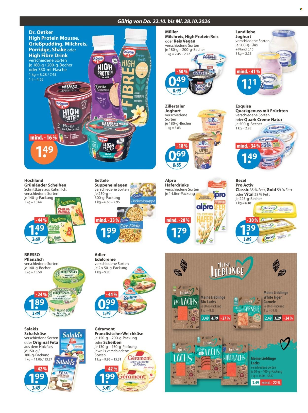 V-MARKT Prospekt - Ab Donnerstag 22.10.2026
