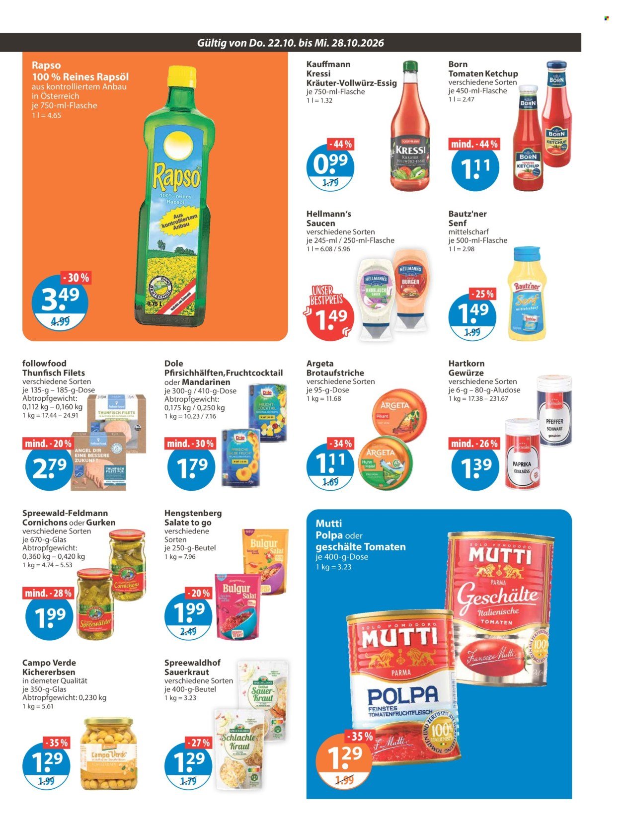 V-MARKT Prospekt - Ab Donnerstag 22.10.2026