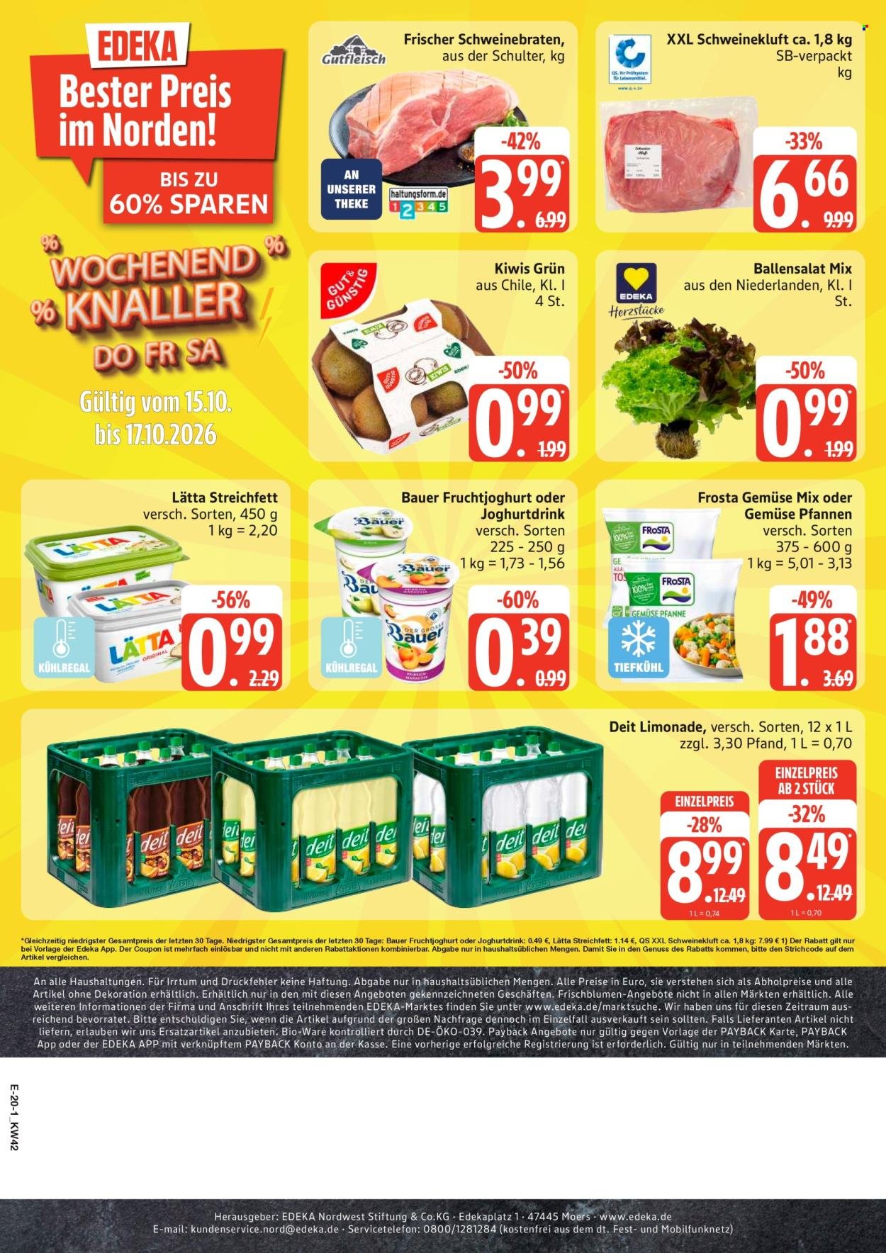 EDEKA Prospekt - Ab Montag 12.10.2026