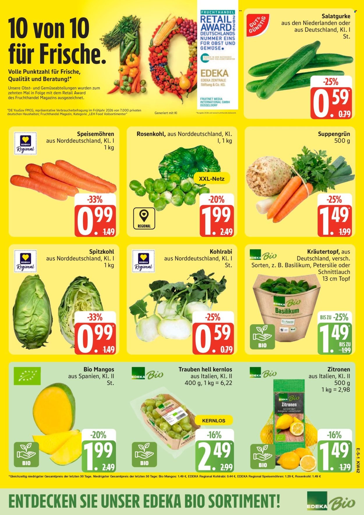 EDEKA Prospekt - Ab Montag 12.10.2026