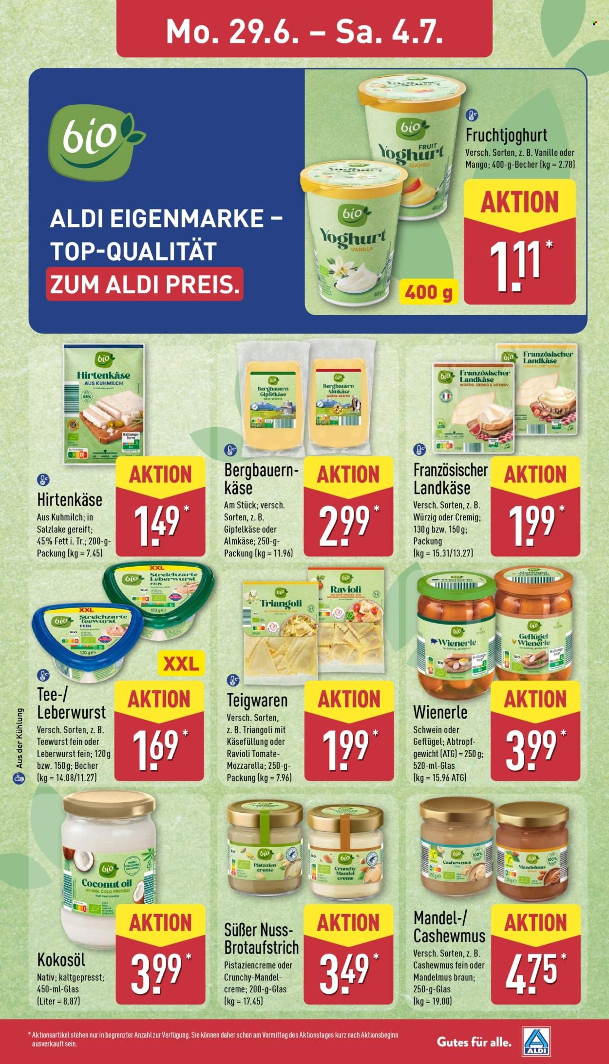 ALDI NORD Prospekt - Ab Montag 29.06.2026
