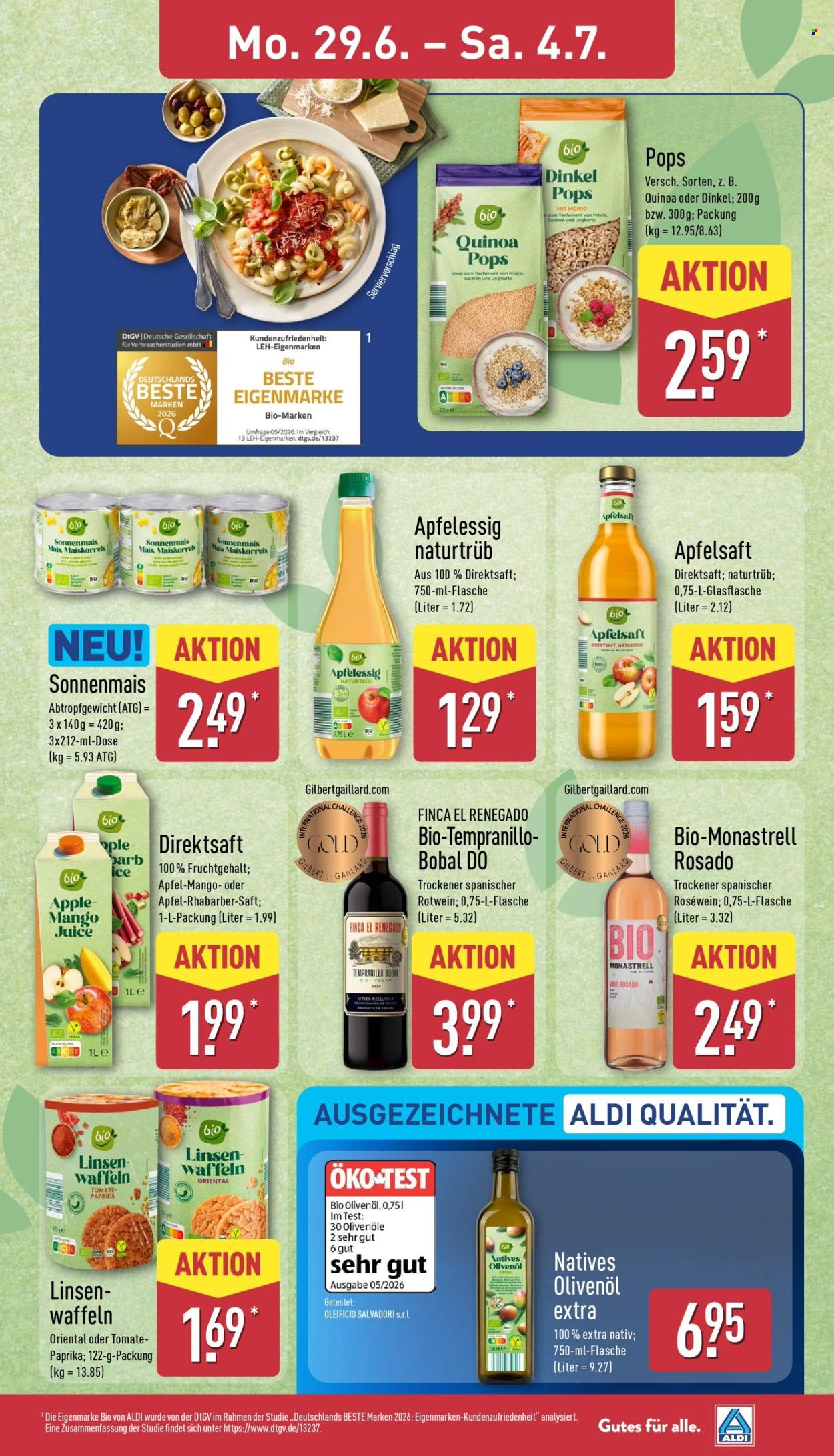 ALDI NORD Prospekt - Ab Montag 29.06.2026