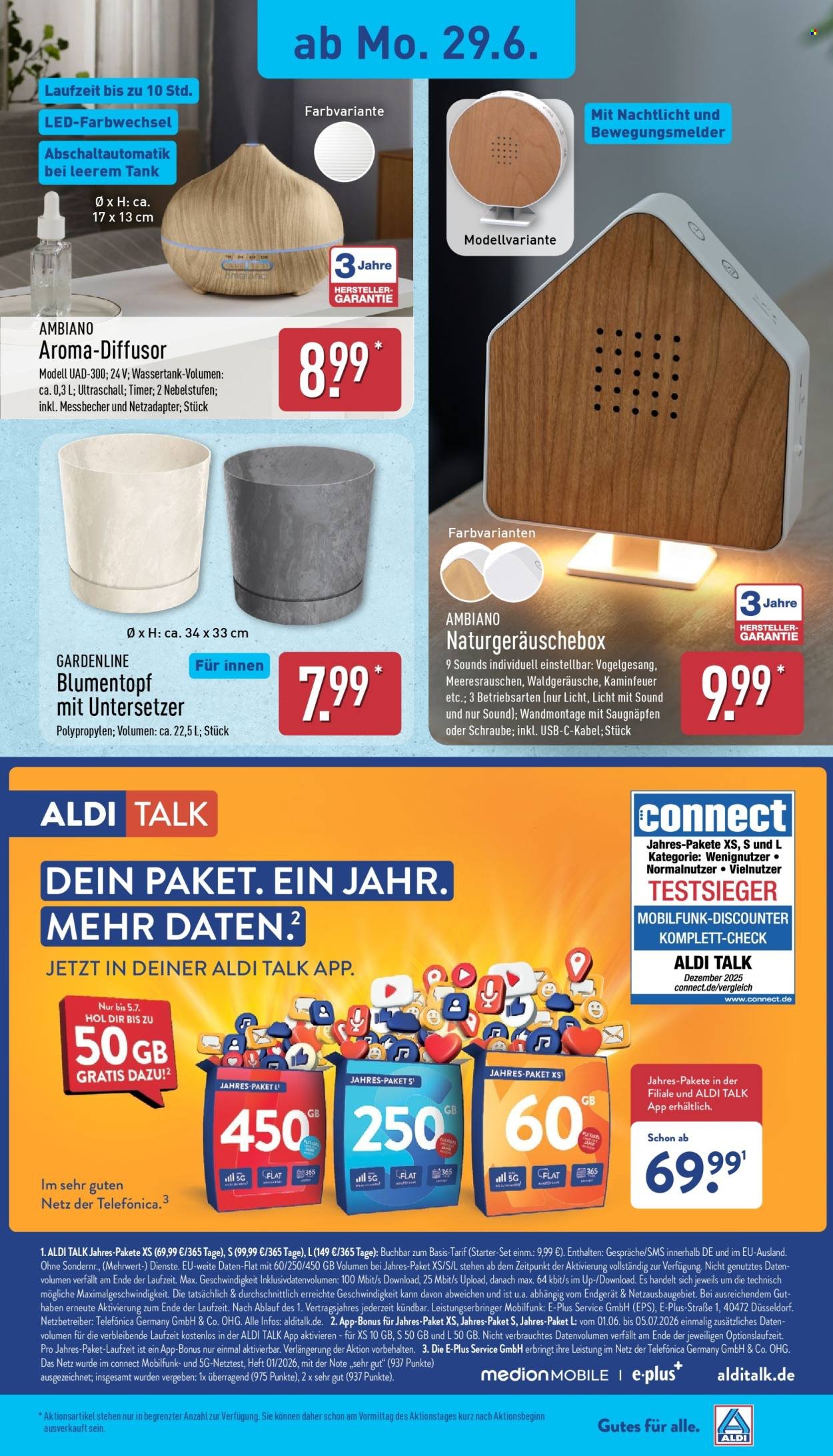 ALDI NORD Prospekt - Ab Montag 29.06.2026