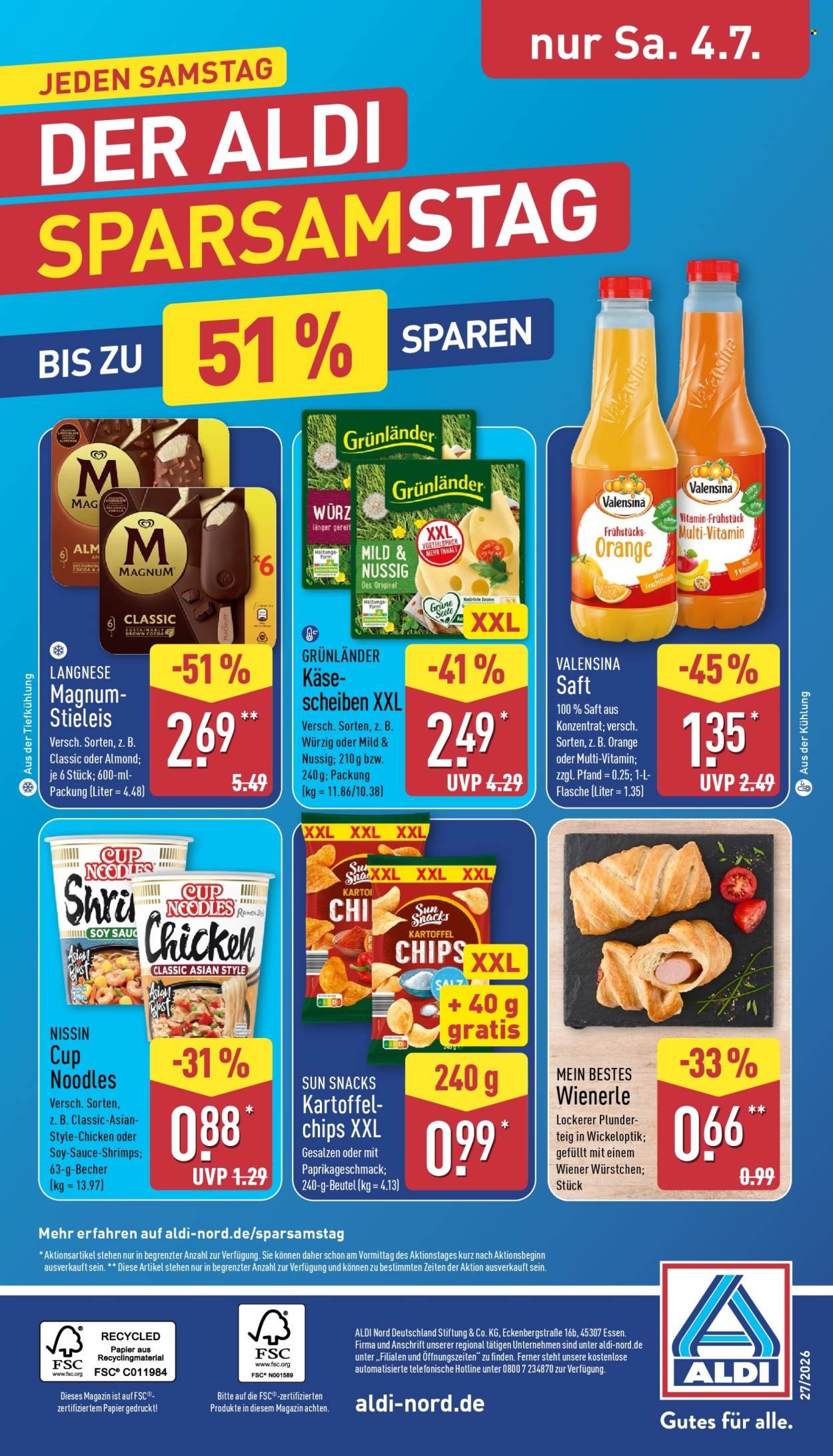 ALDI NORD Prospekt - Ab Montag 29.06.2026