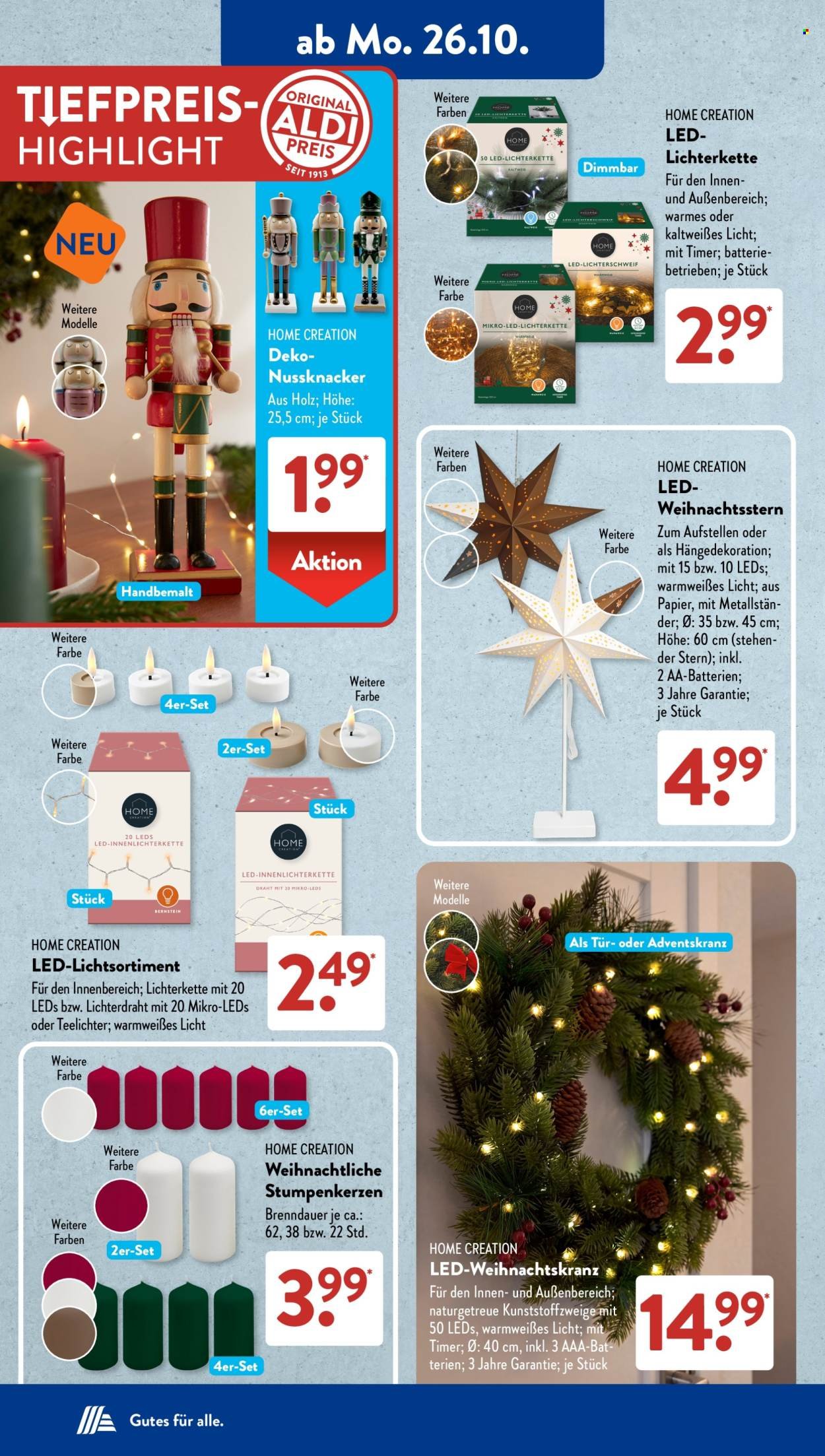 ALDI SÜD Prospekt - Ab Montag 26.10.2026