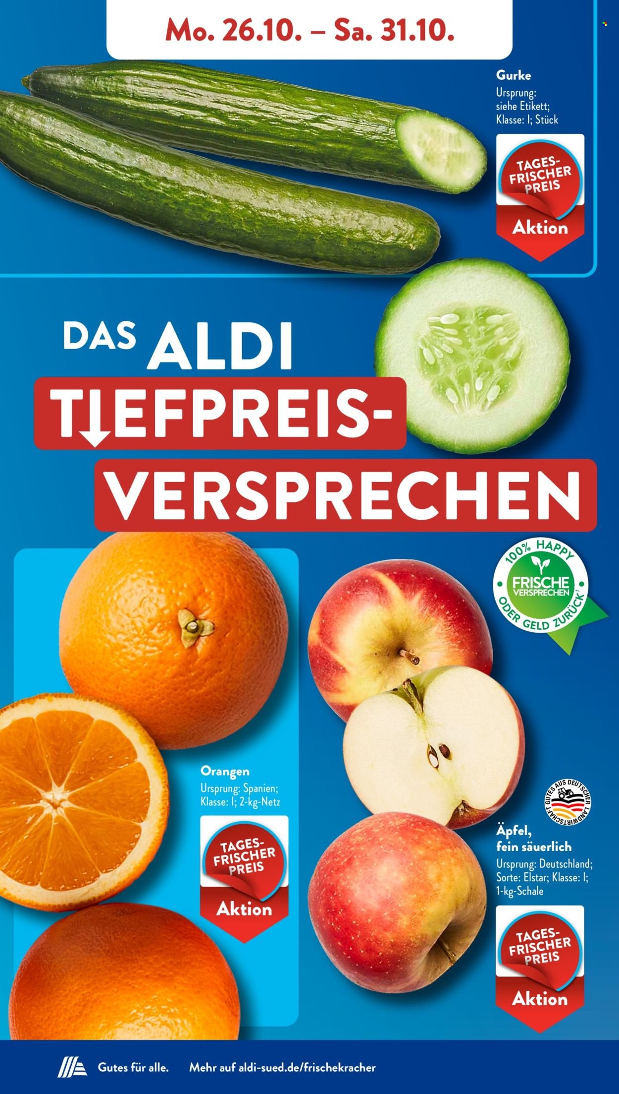 ALDI SÜD Prospekt - Ab Montag 26.10.2026