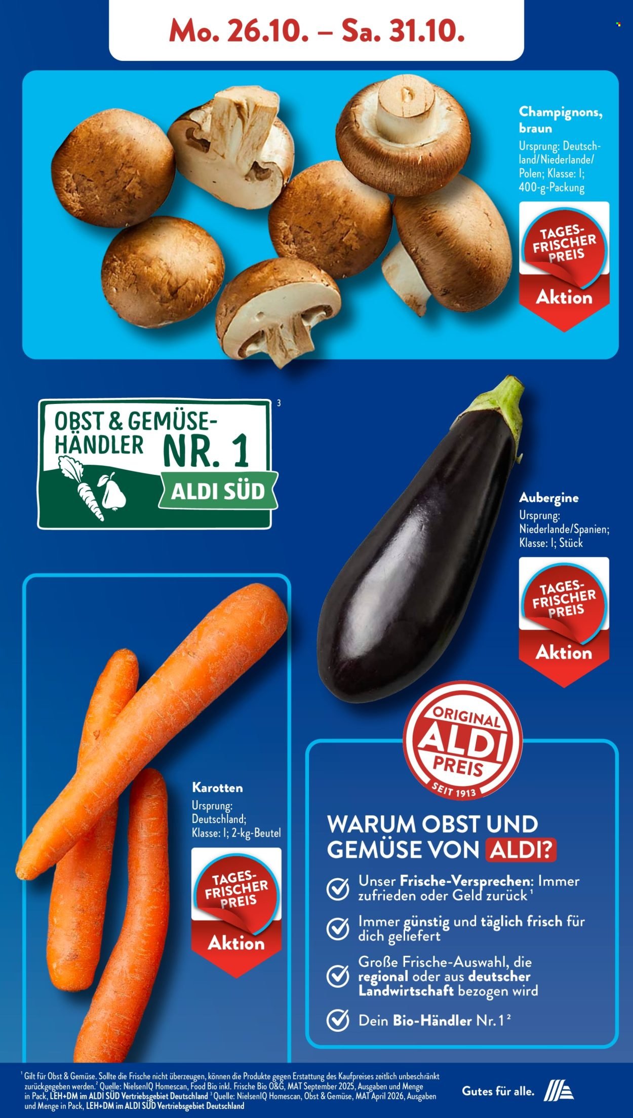 ALDI SÜD Prospekt - Ab Montag 26.10.2026